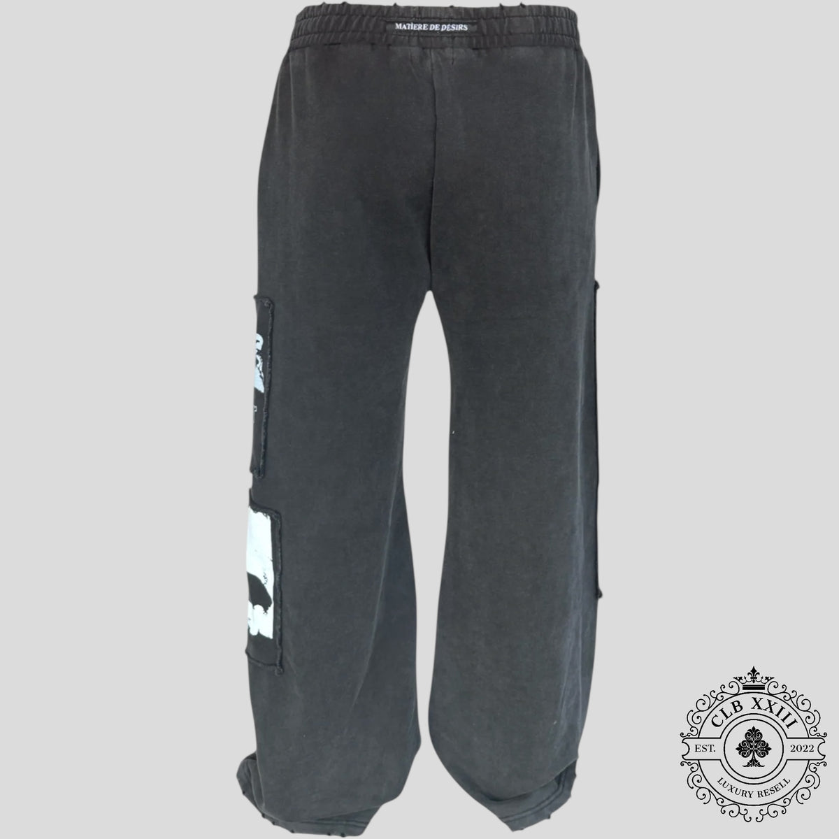 Matière De Désirs Encore Sweatpants in Washed Black