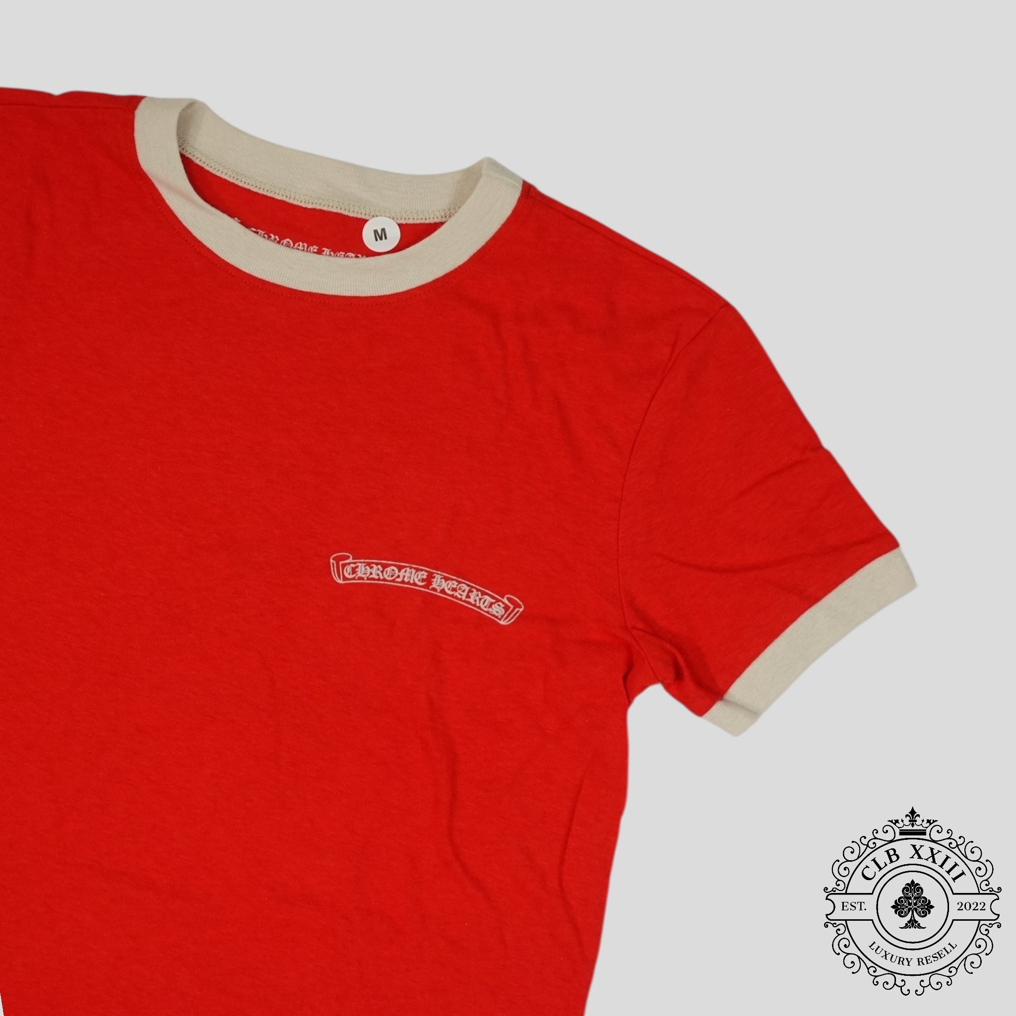 Chrome Hearts Roller Skate Women's Tee in Red