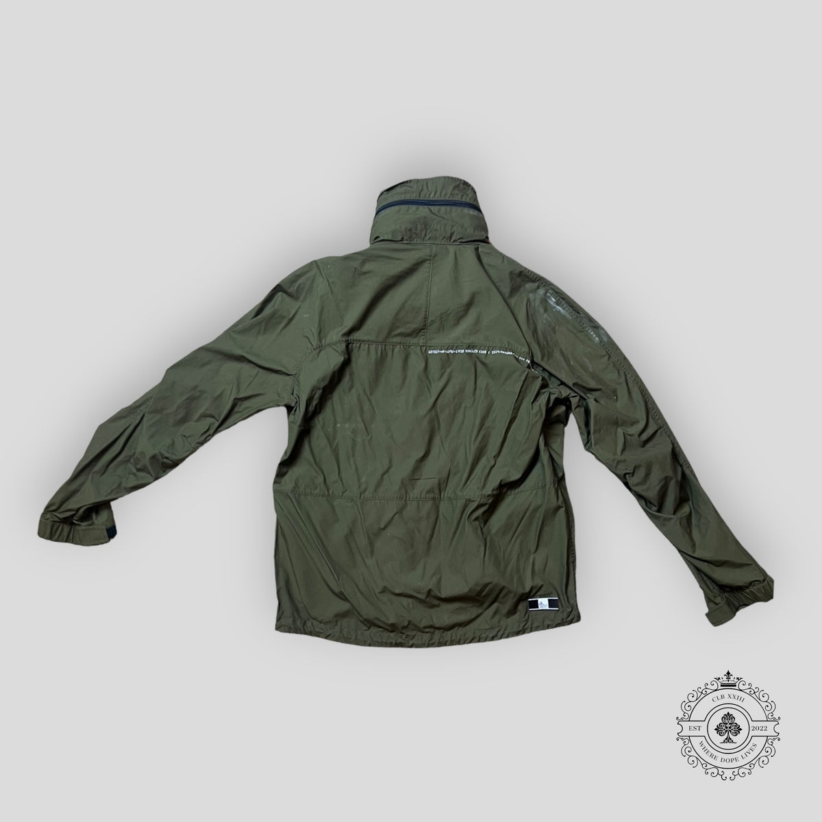 Moncler Fragment Cotton Field Jacket in Army green