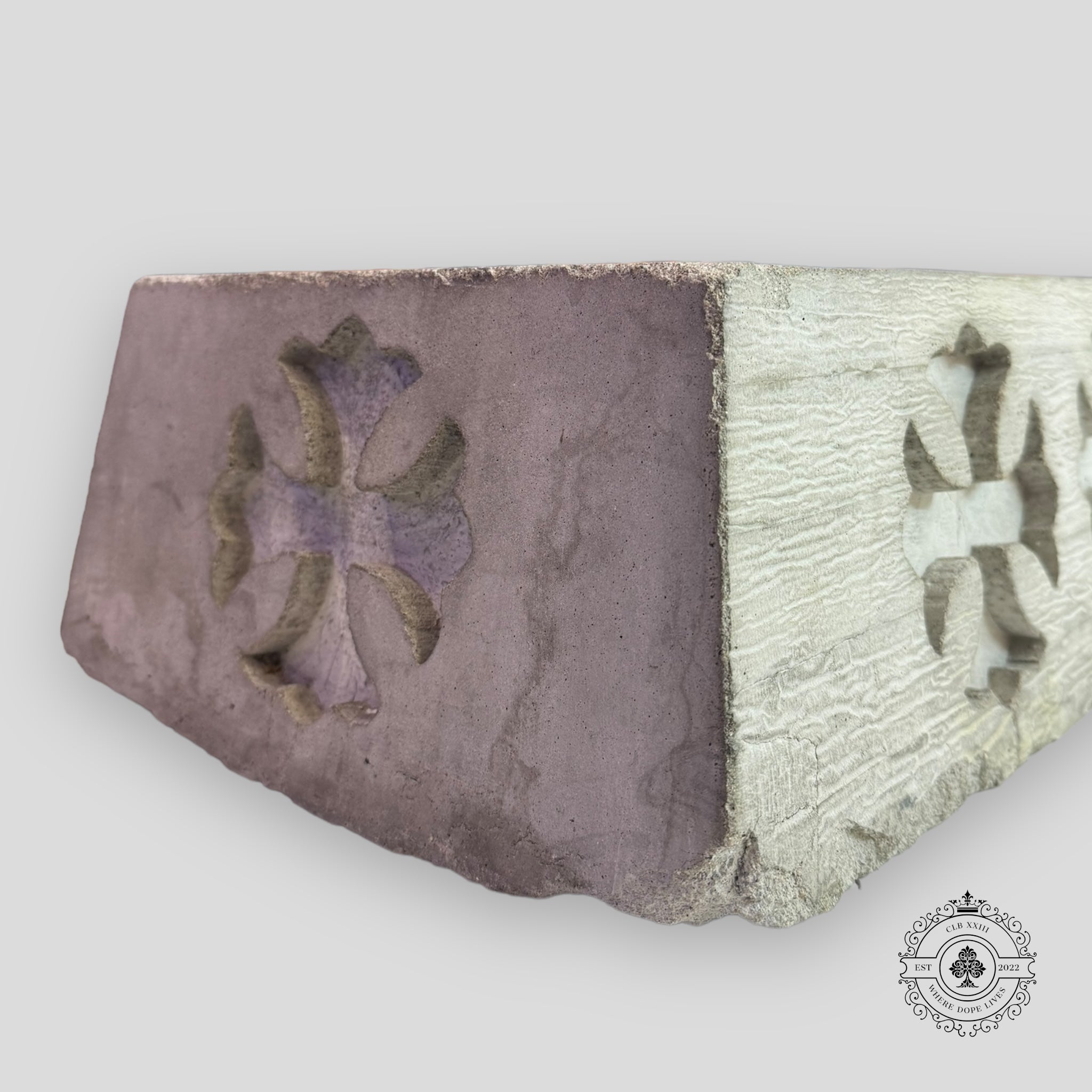 Chrome Hearts Concrete Dog Bowl