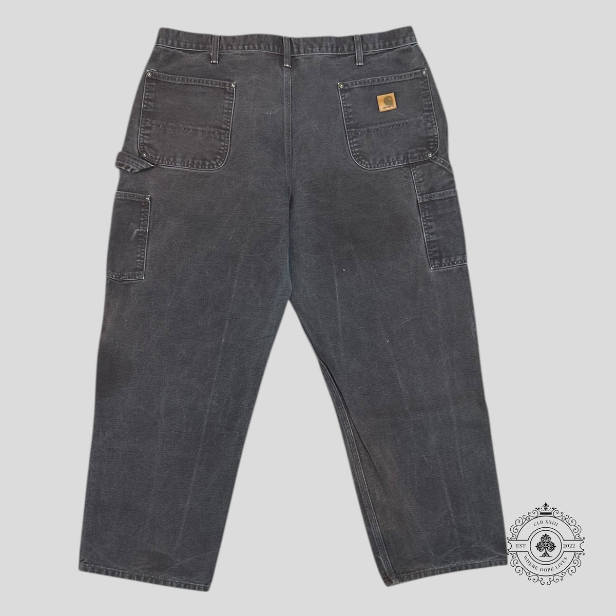 Carhartt Double Knee Carpenter Pants in Brown