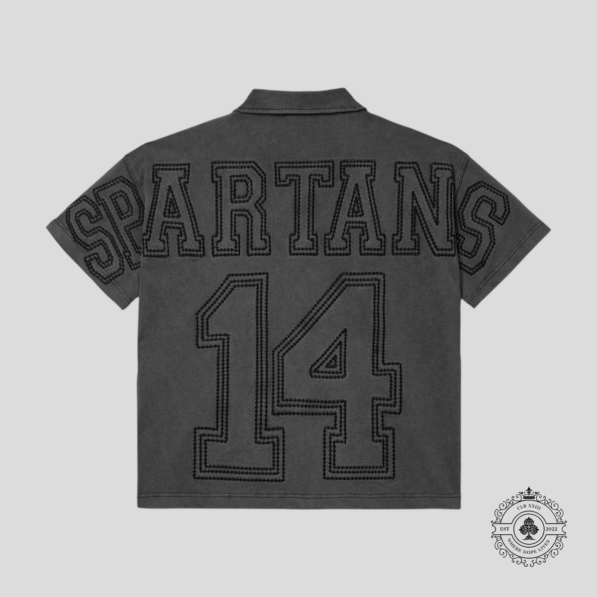 Vale Spartan Polo in Black