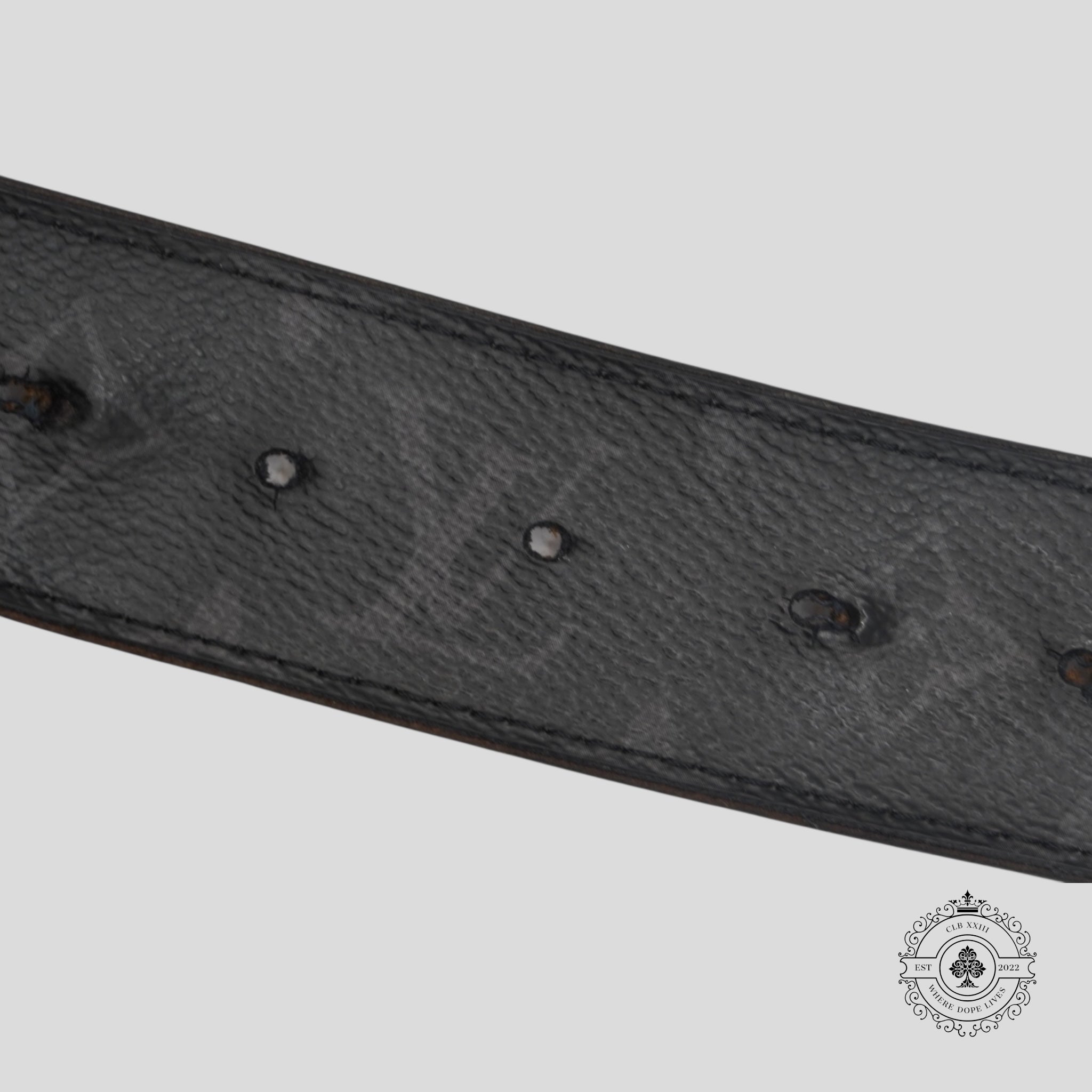 Louis Vuitton Initials Belt in Black