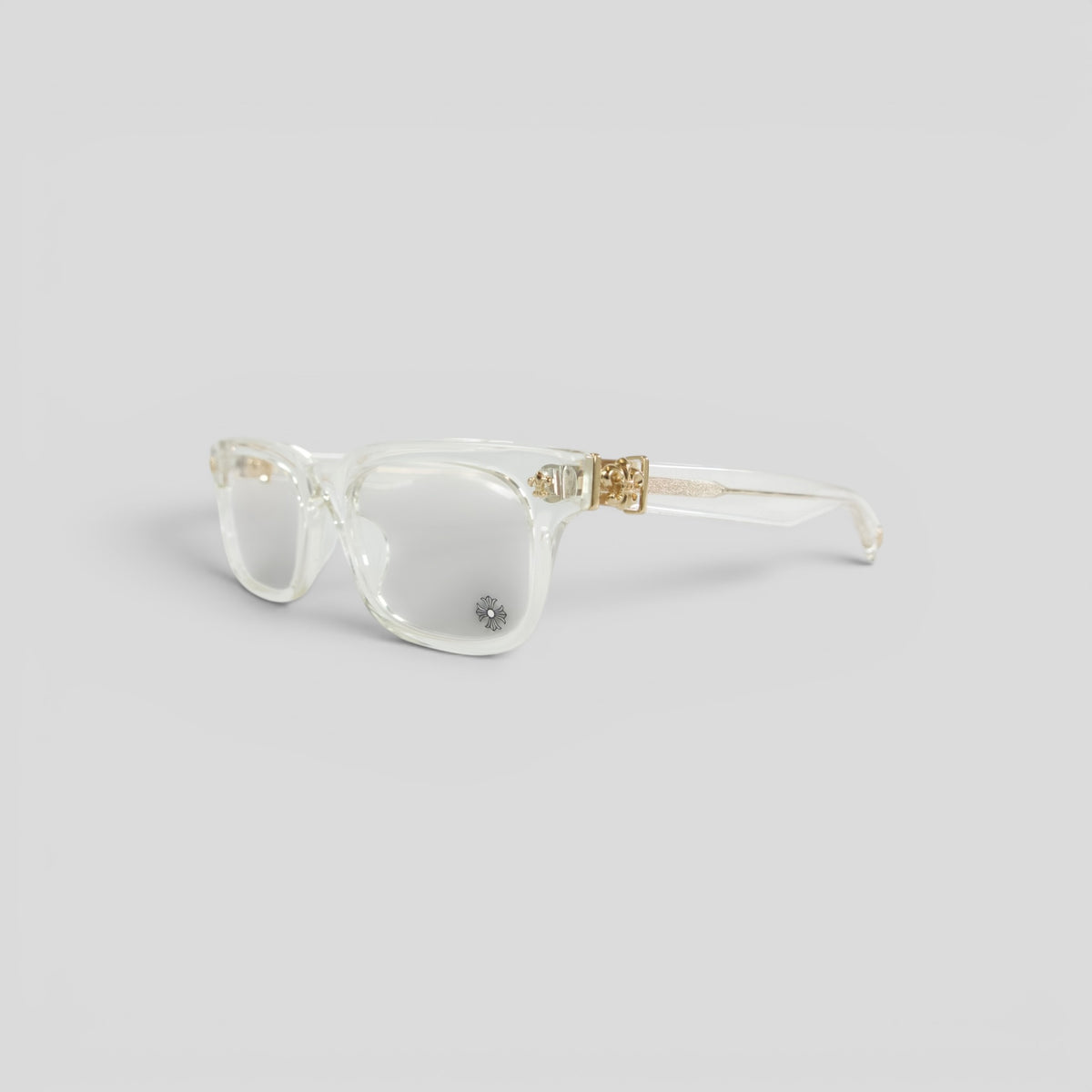 Chrome Hearts Gittin Any? Glasses in Clear / Gold