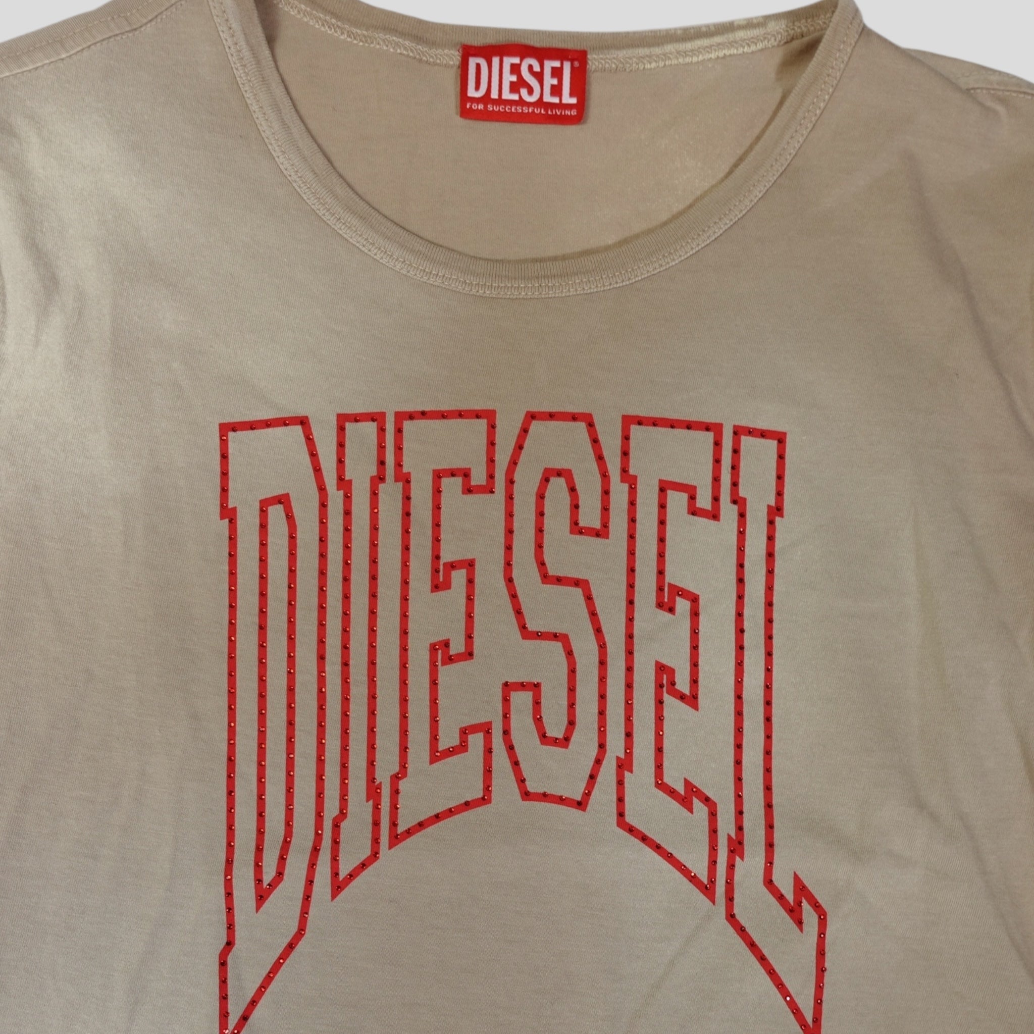 Diesel Kids Crystal Outline Tee