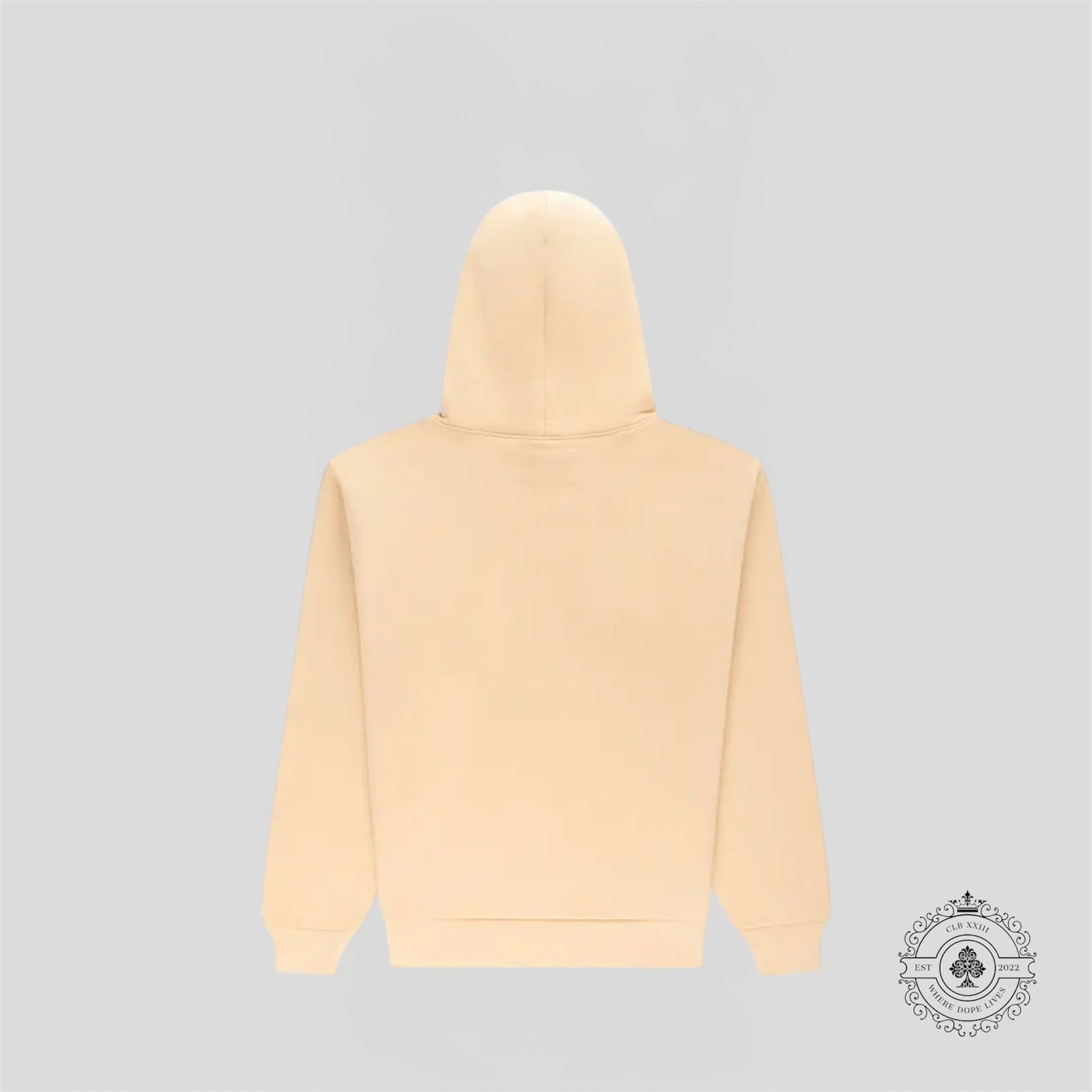 Sp5der Og Web V2 Hoodie in Cream