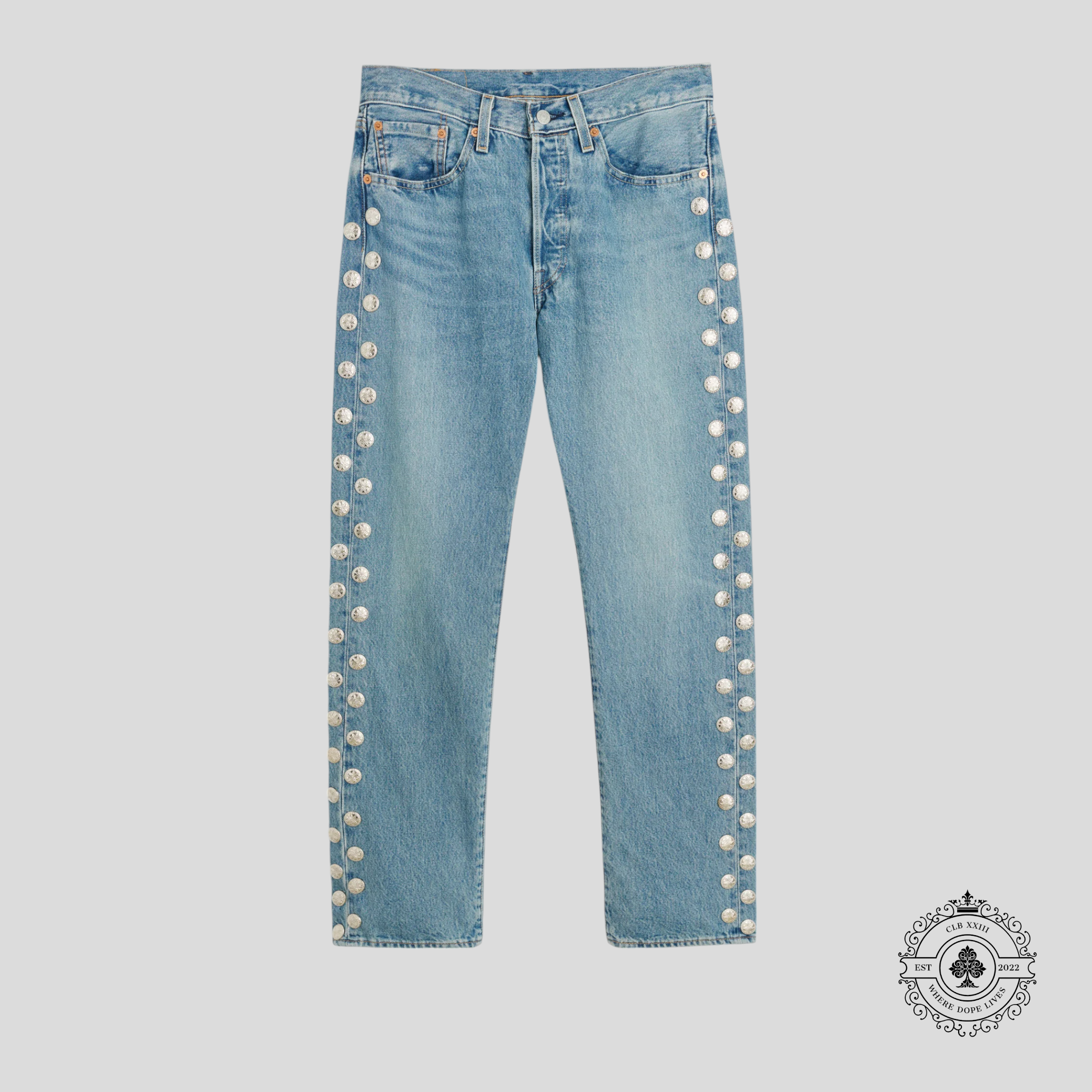 Denim Tears X Our Legacy 501 Jeans in Light Wash