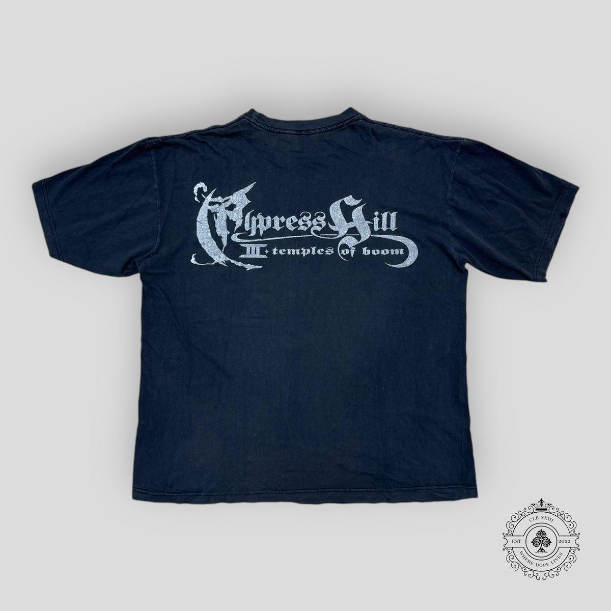 Vintage Cypress Hill Tee In Black