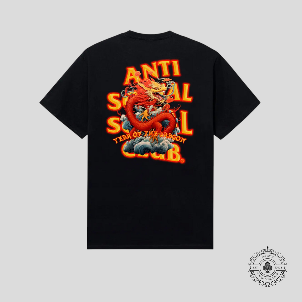 Anti Social Social Club No Sympathy Tee in Black