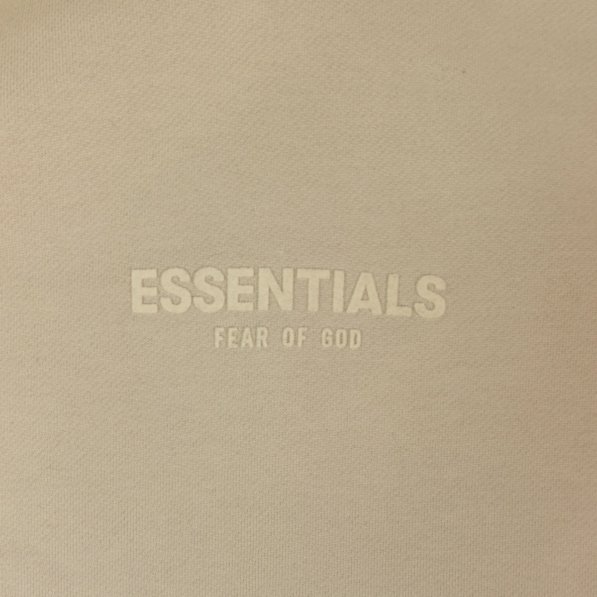 Fear of God Essentials Hoodie in Beige