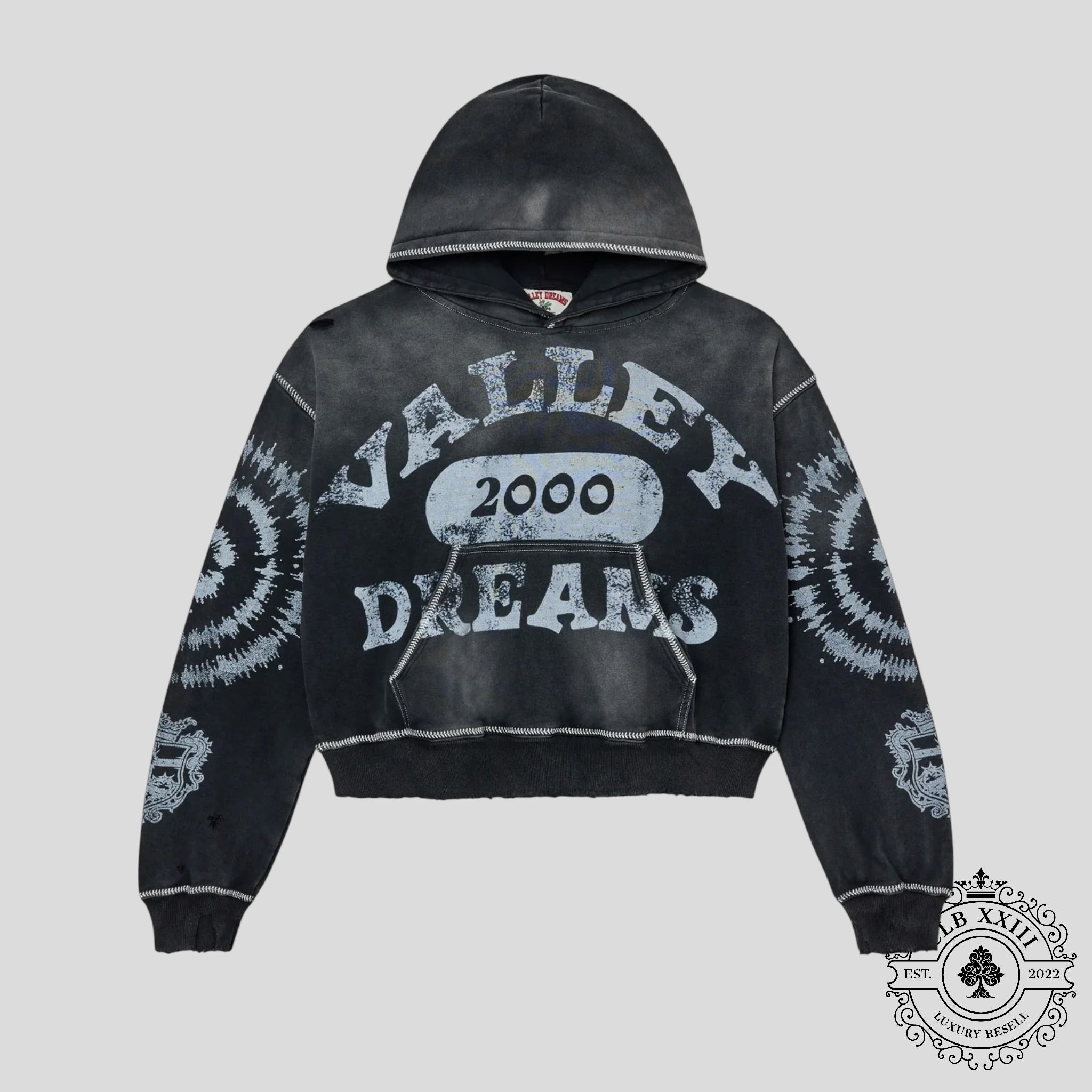 Vale Forever Spiral Pullover in Black