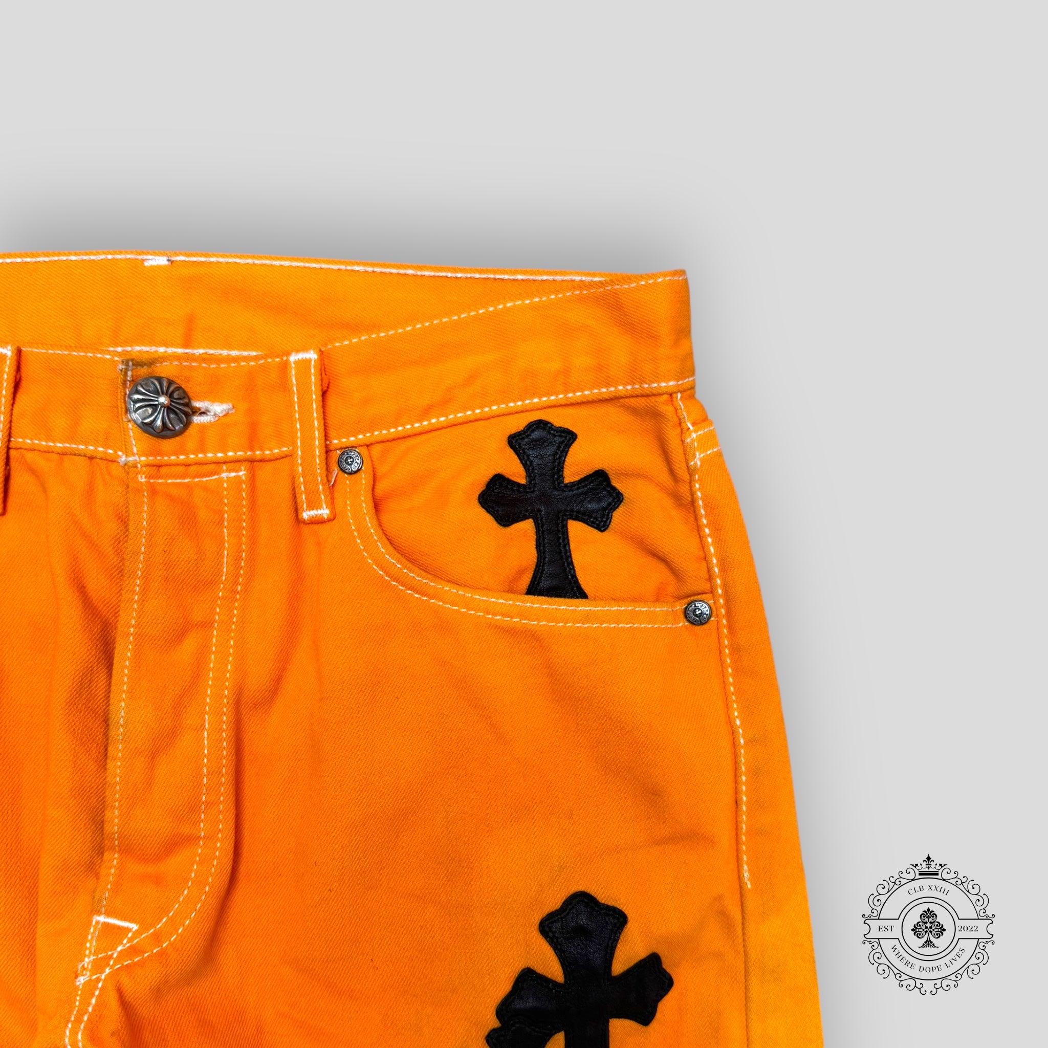 Chrome Hearts Off White Gallery Dept. Flare Jeans