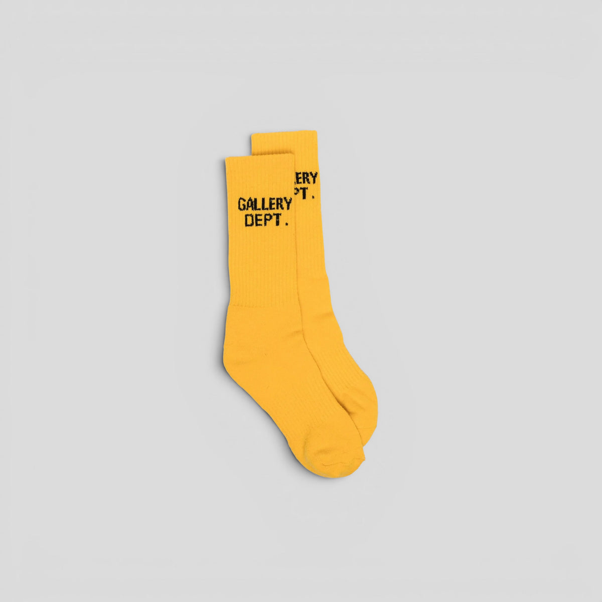 Gallery Dept. Logo Socks in Yellow