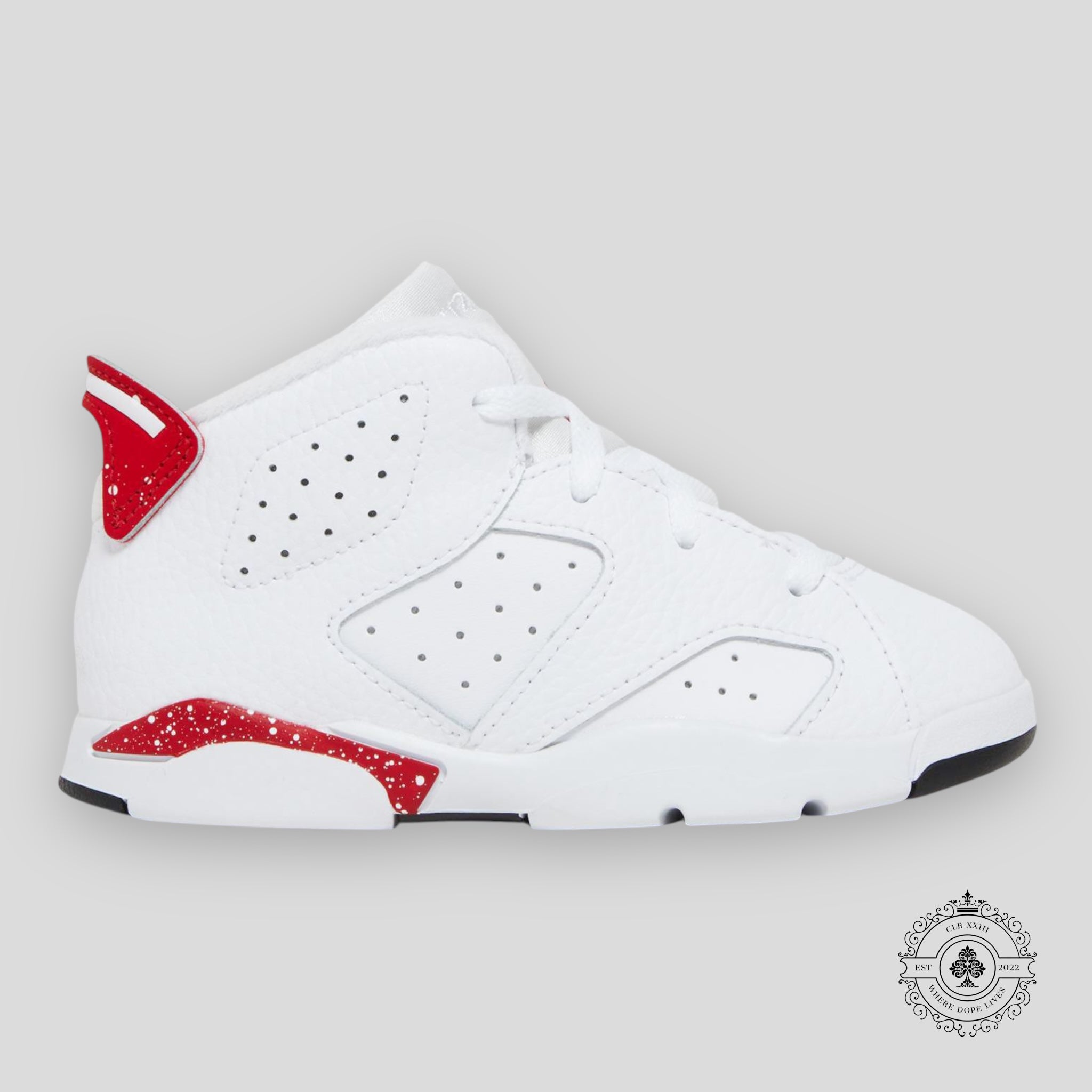 Air Jordan 6 Retro TD Red Oreo