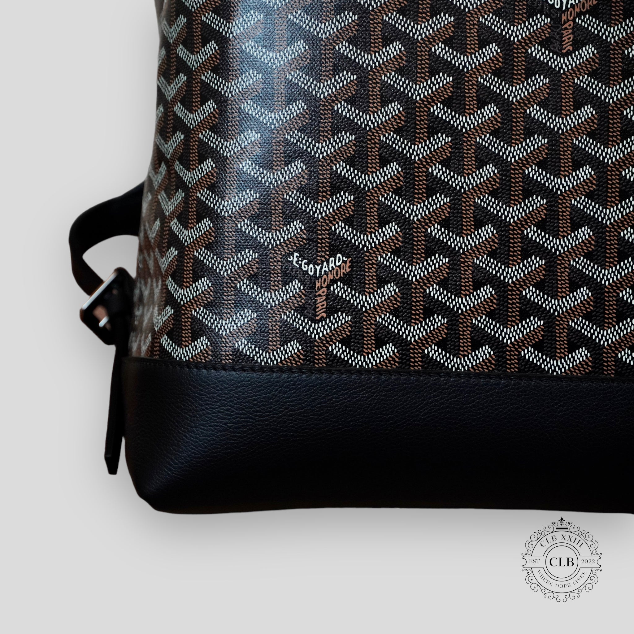 GOYARD CISALPIN BACKPACK - BLACK