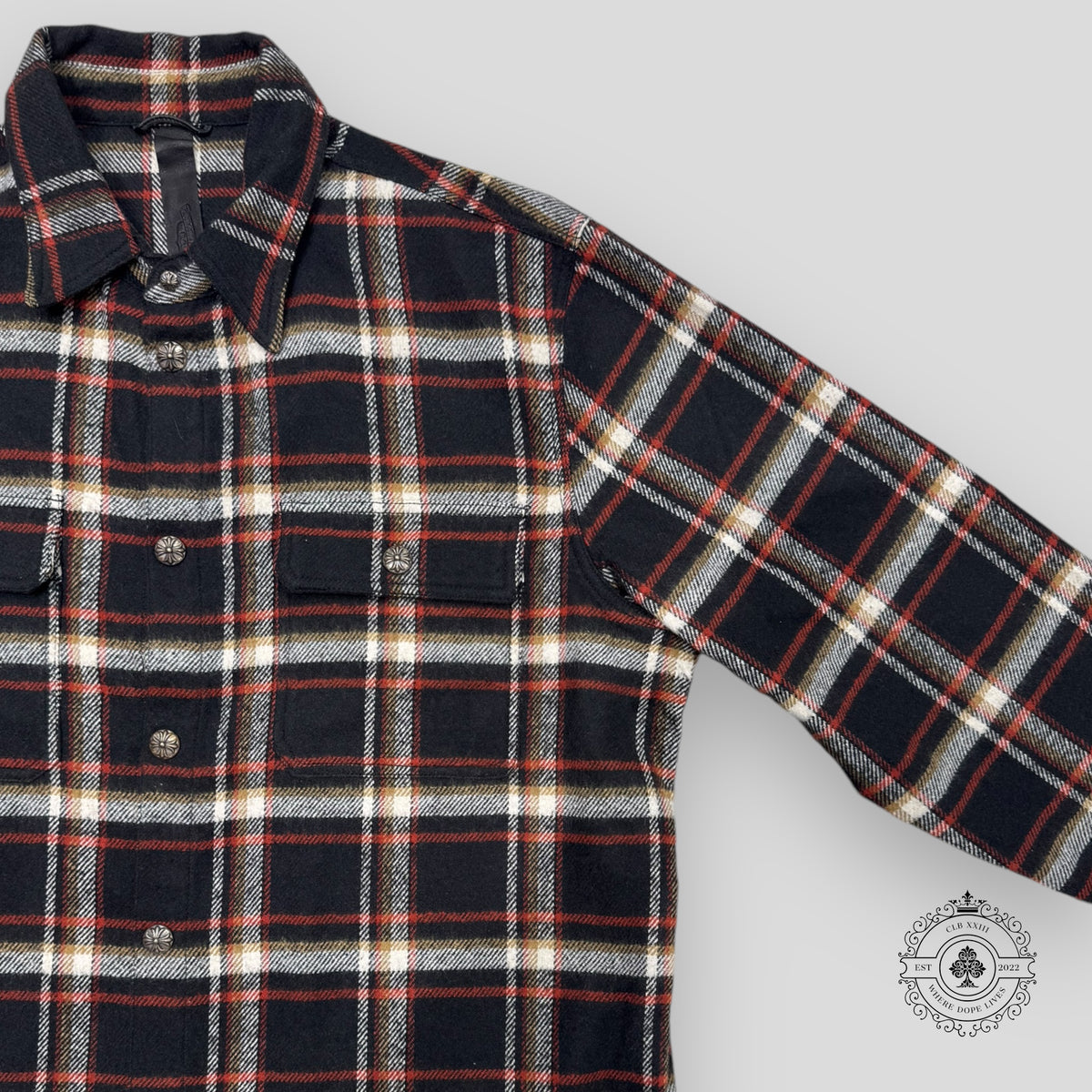 Chrome Hearts Flannel Overshirt
