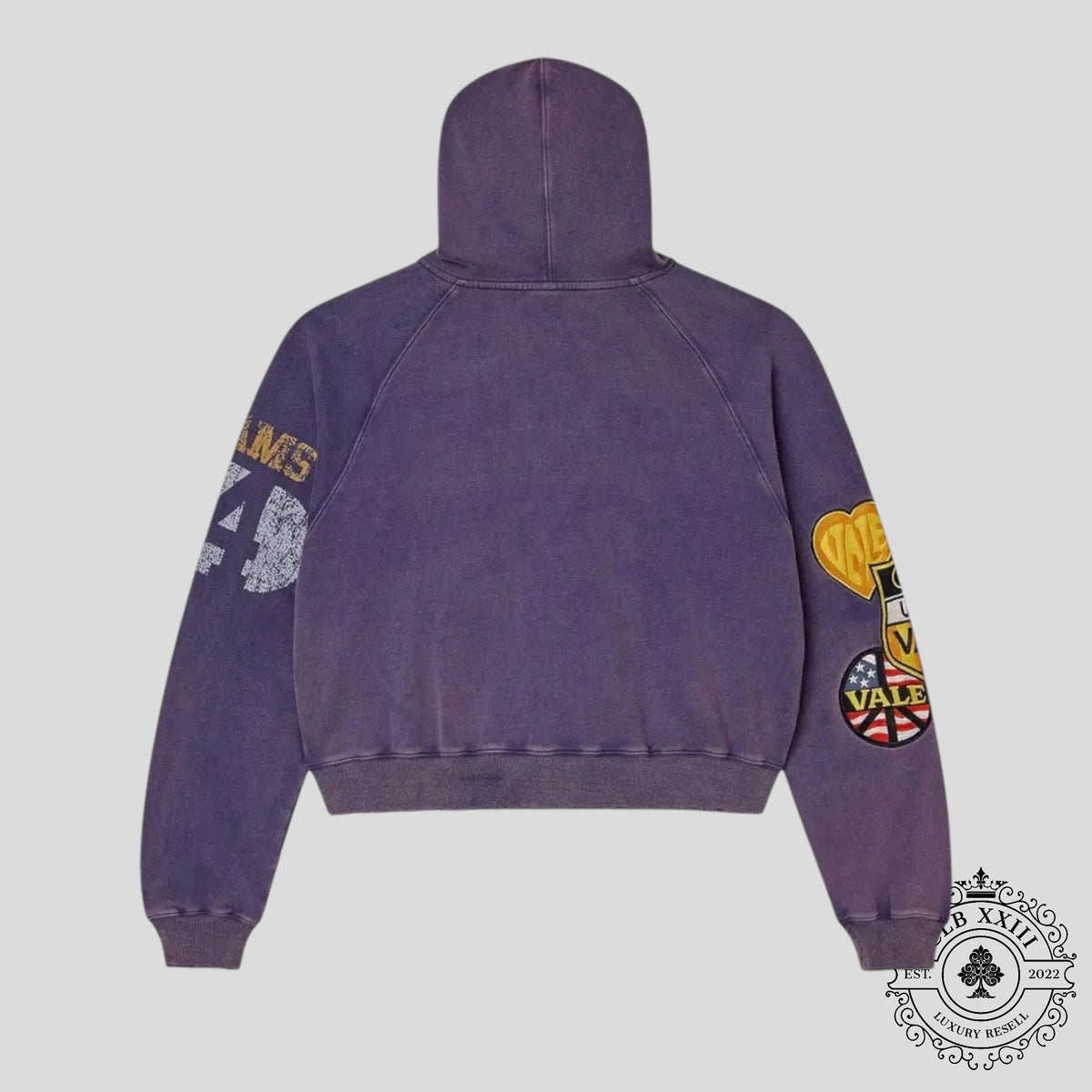 Vale Forever Army Zip Up in Purple