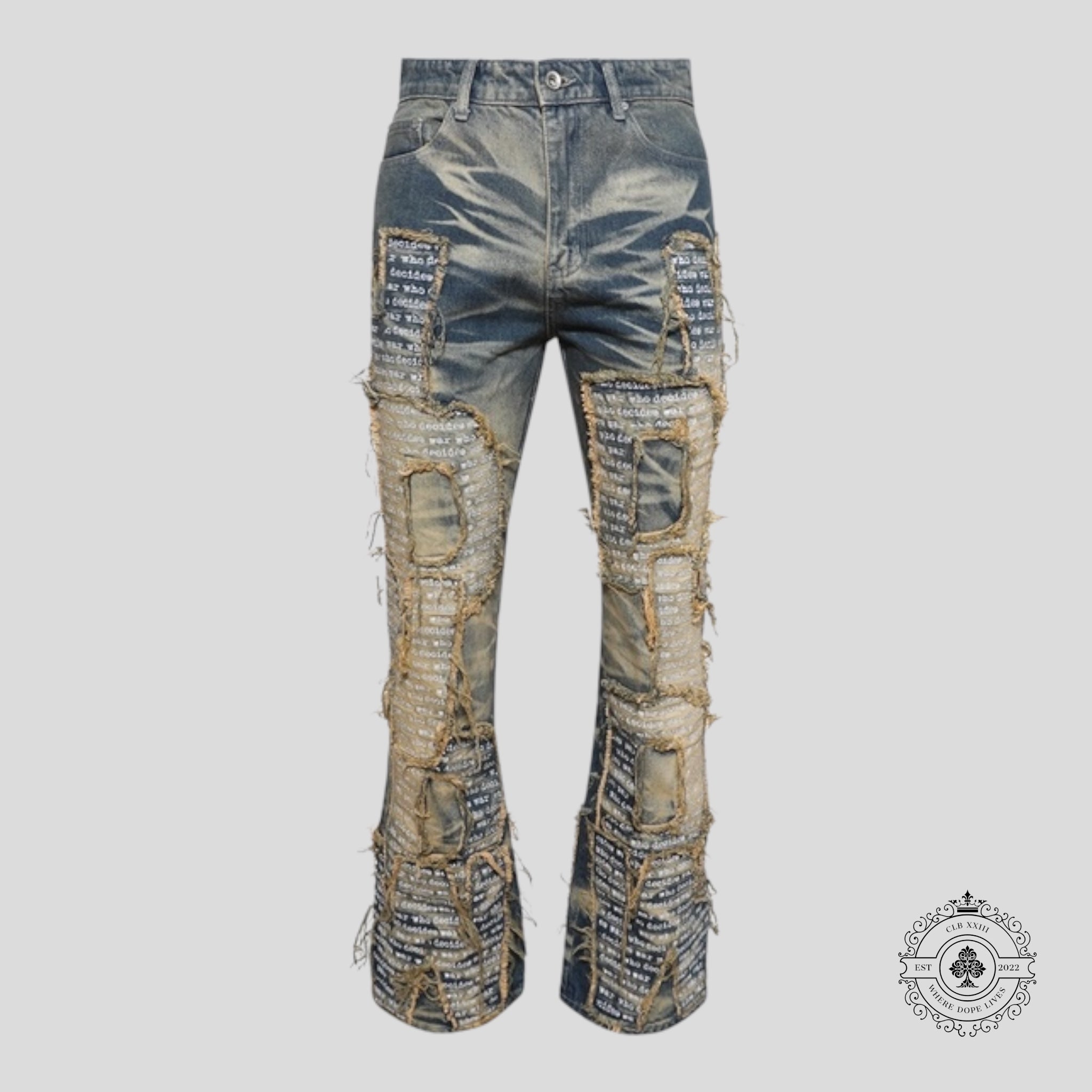 Who Decides War Overlay Jeans