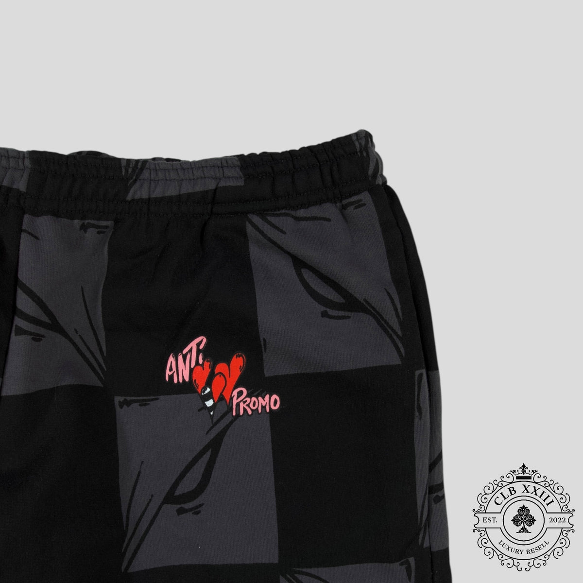 Anti Promo Matty Boy 99 Eyes Flame Sweatpants in Black