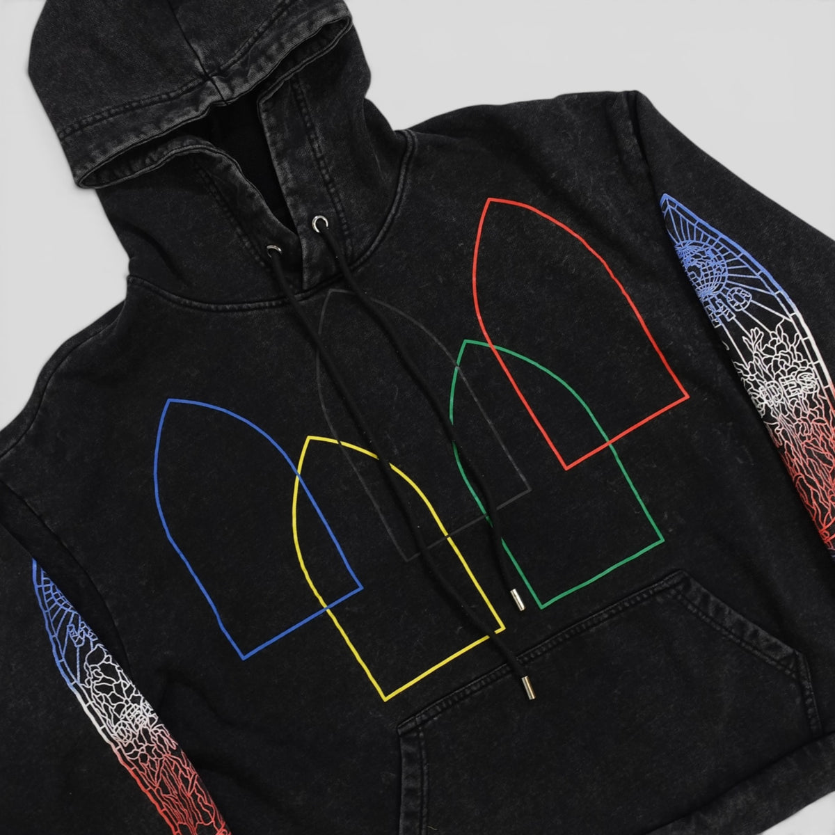 Who Decides War Intertwined Windows Hoodie