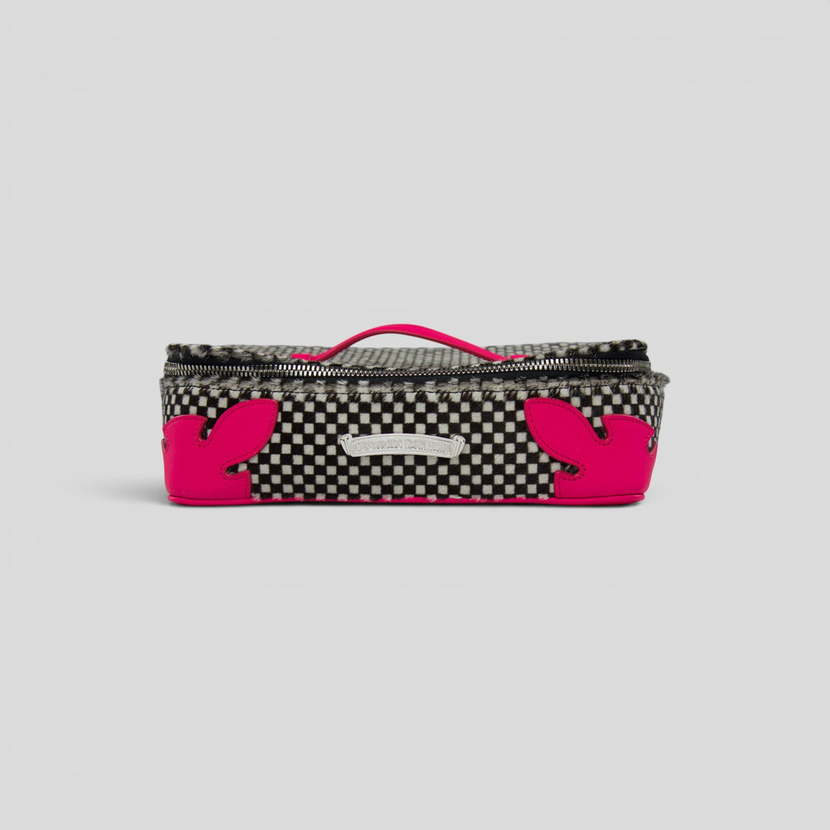 Chrome Hearts Checkered Print Jewelry Case