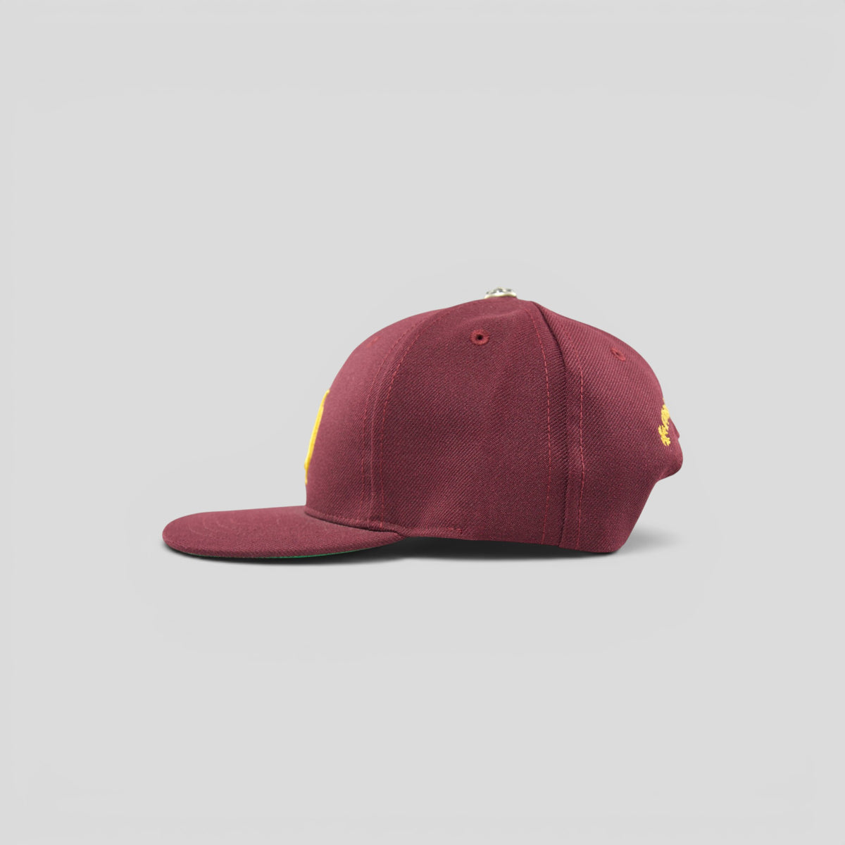 Chrome Hearts CH Embroidered Hat in Maroon