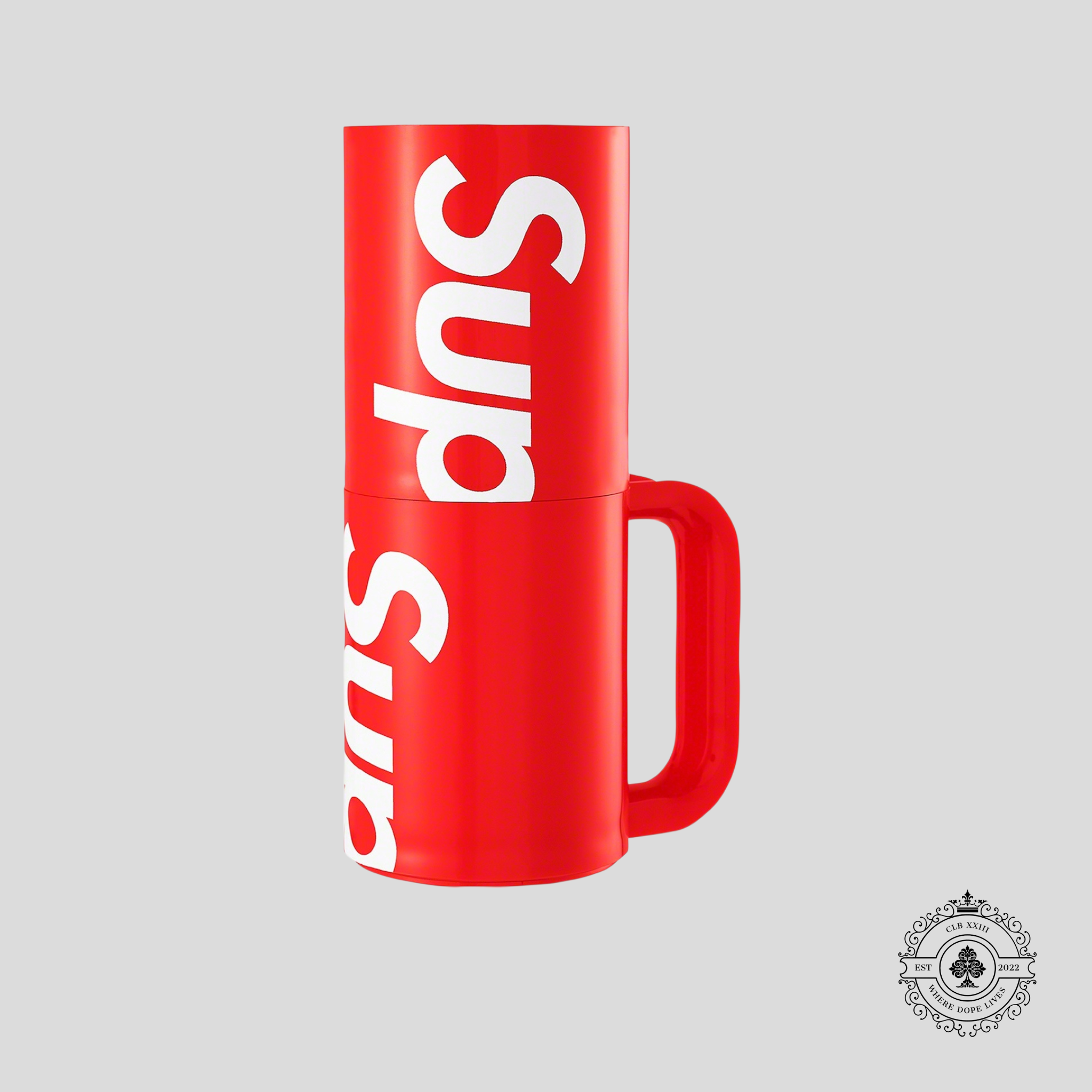 Supreme X Heller Mugs in Red