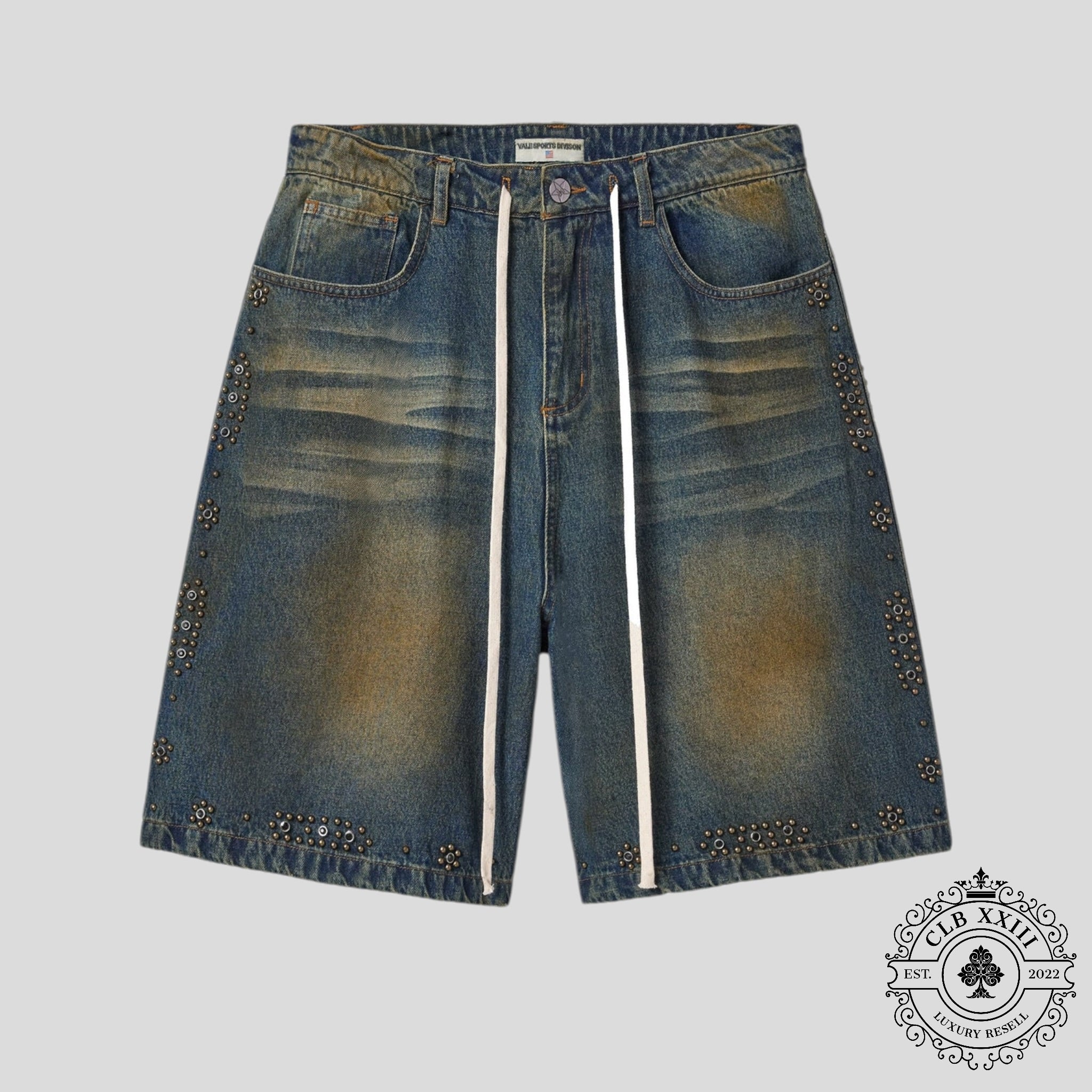 Vale Forged Jorts in Dark Indigo