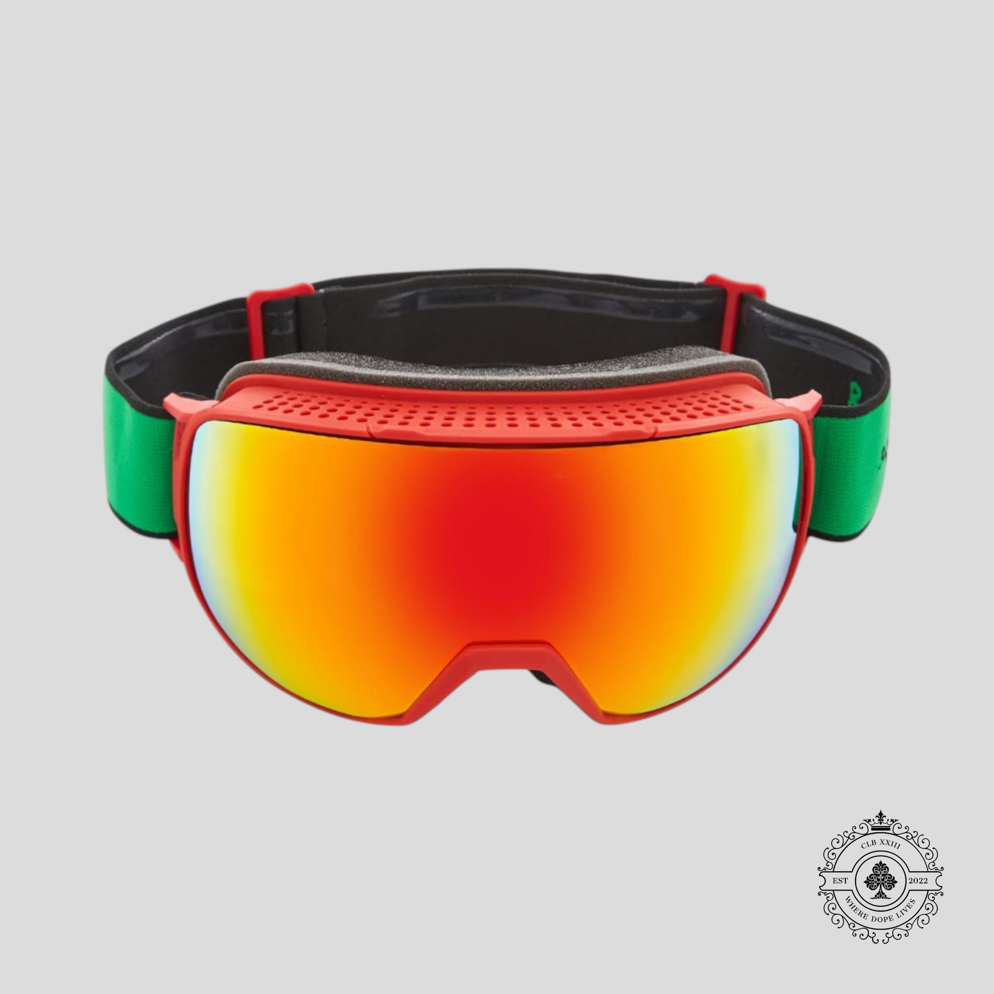 Bottega Veneta Ski Googles in Red