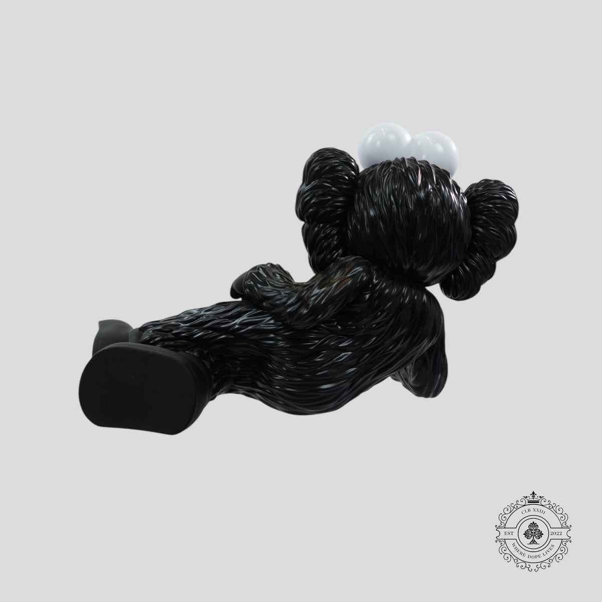 Kaws Time Off Vinyl Figure in Black