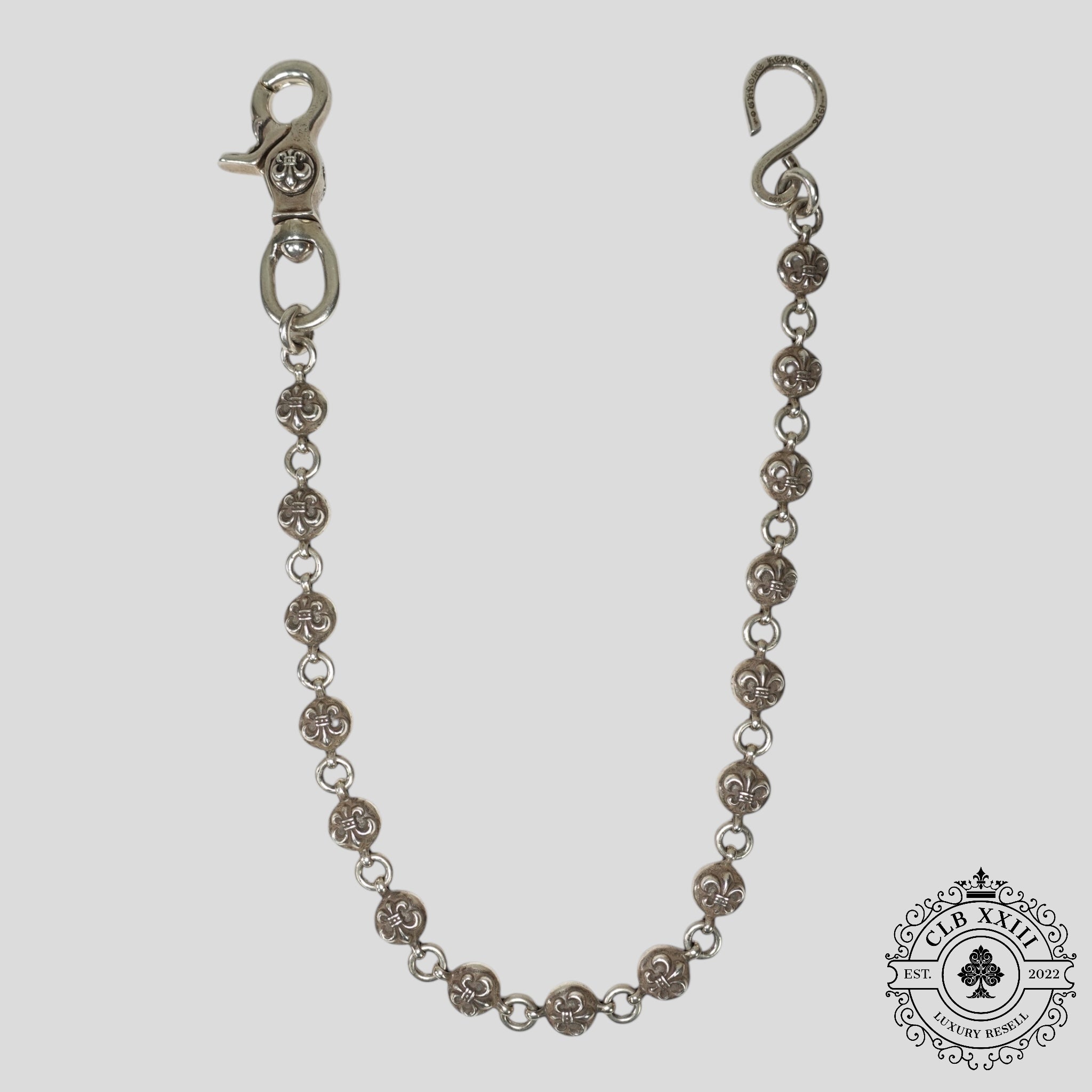 CHROME HEARTS FLEUR BALL WALLET CHAIN