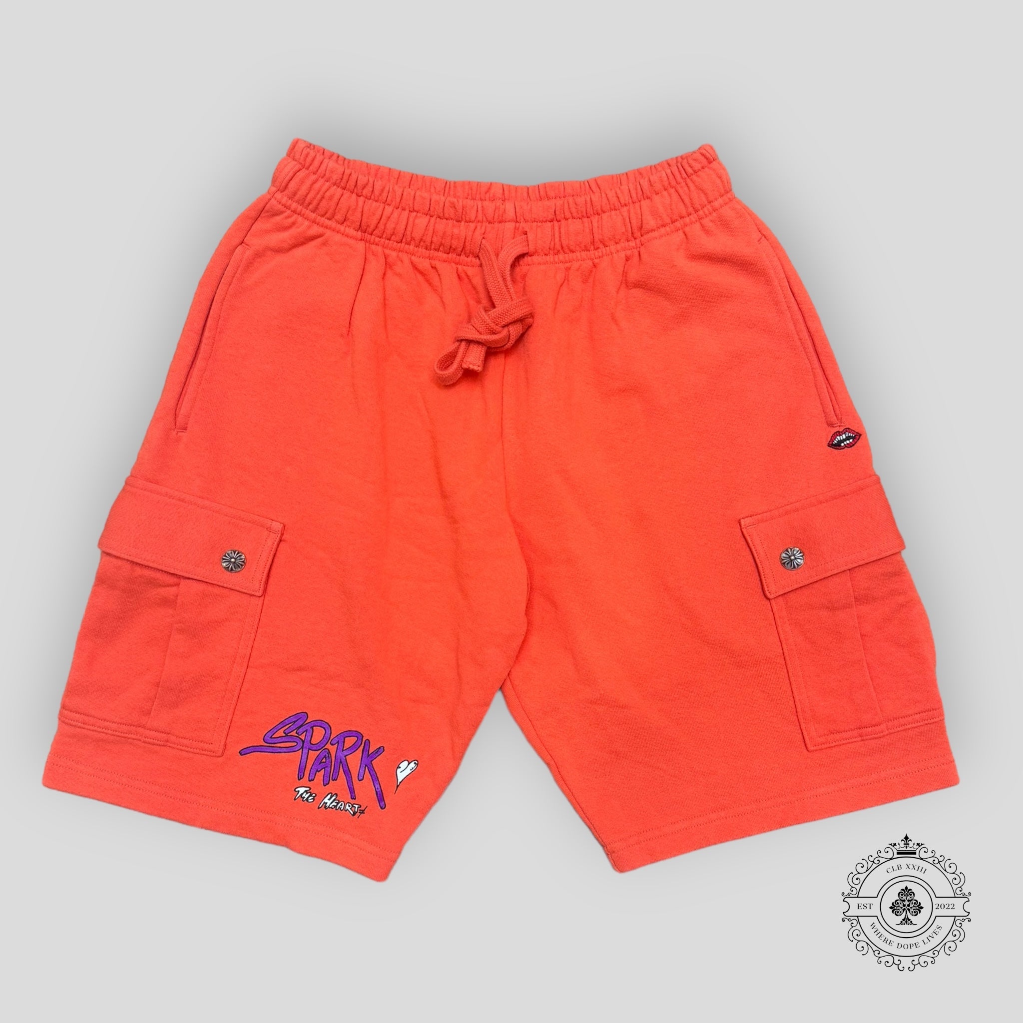 Chrome Hearts Sadistic Lipstick Cargo Shorts