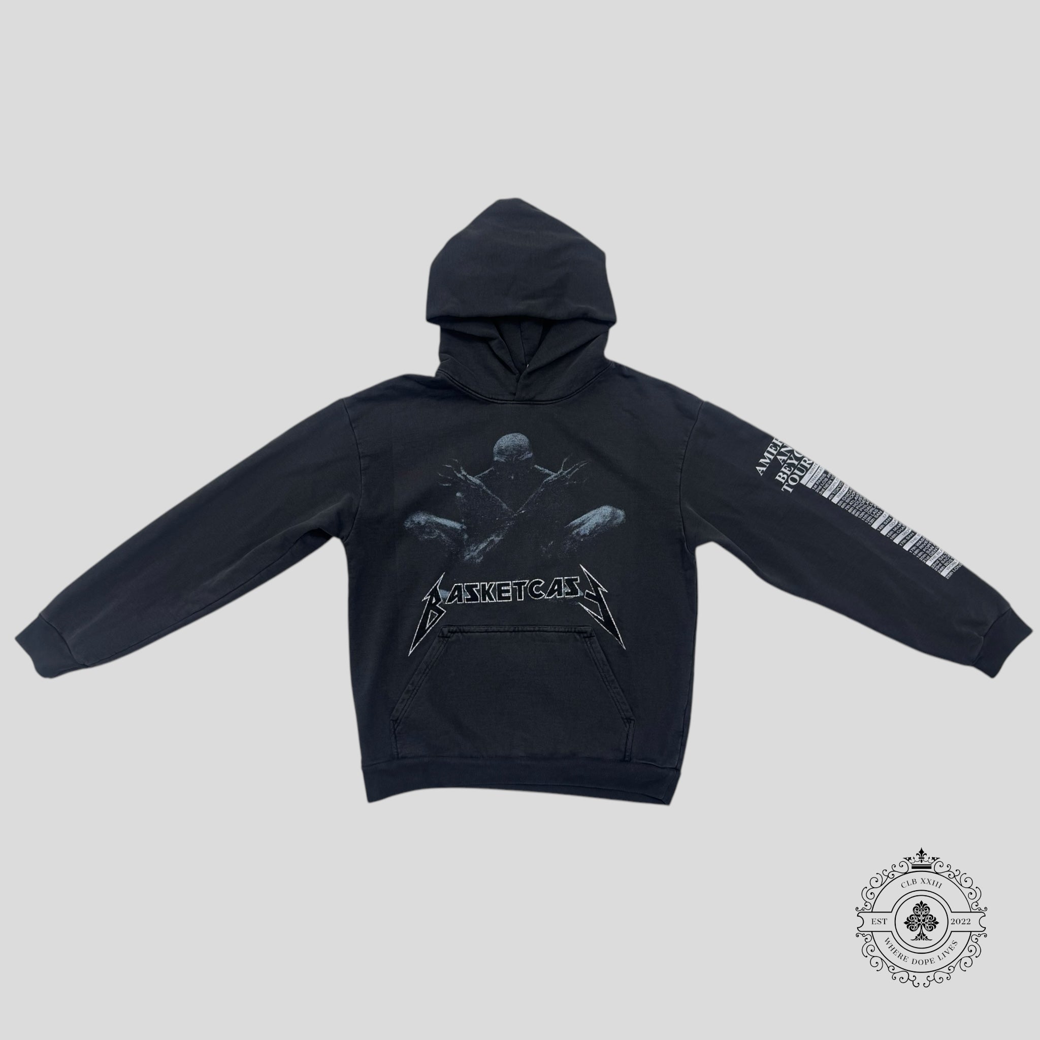Basketcase Goblin Hoodie in Black
