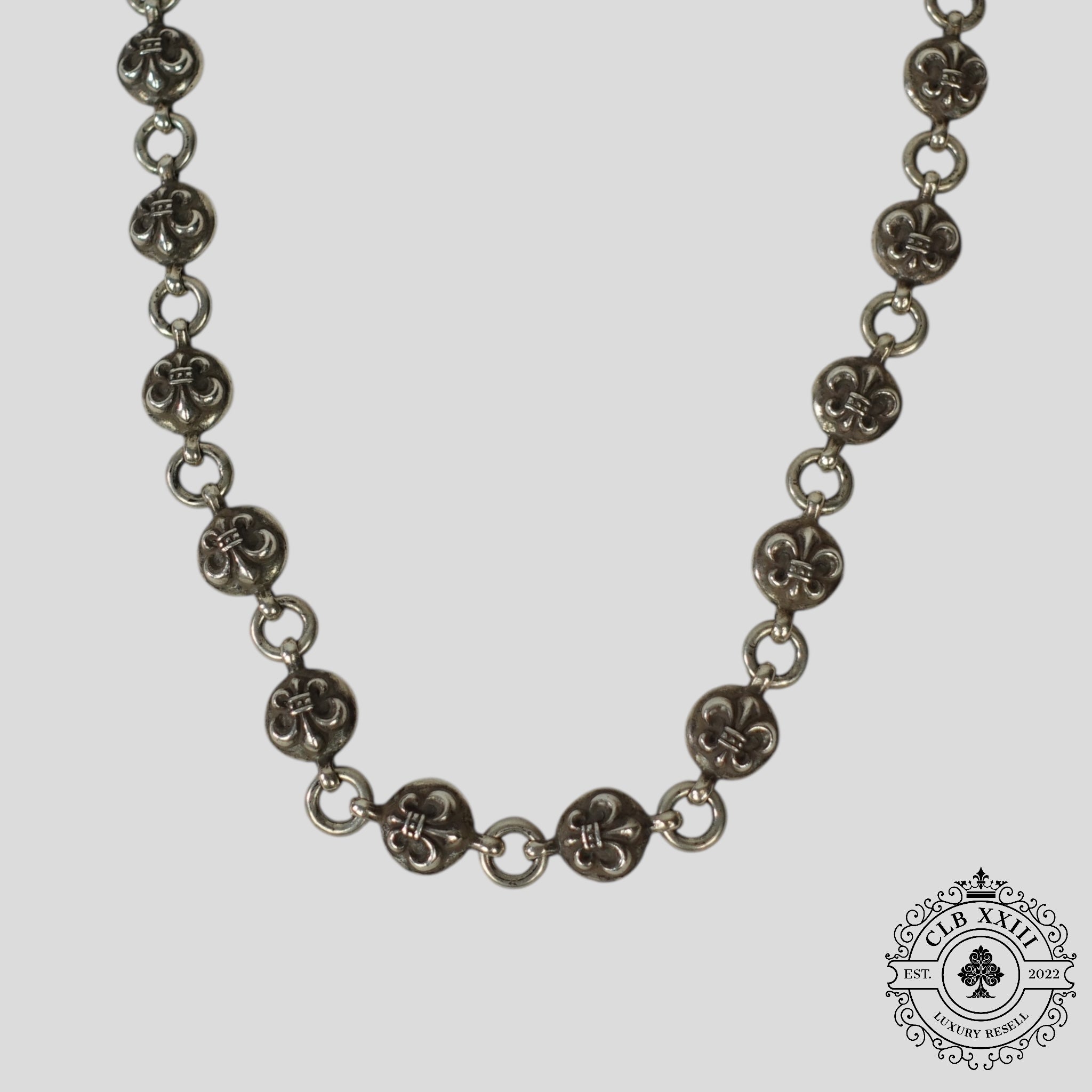 CHROME HEARTS FLEUR BALL WALLET CHAIN