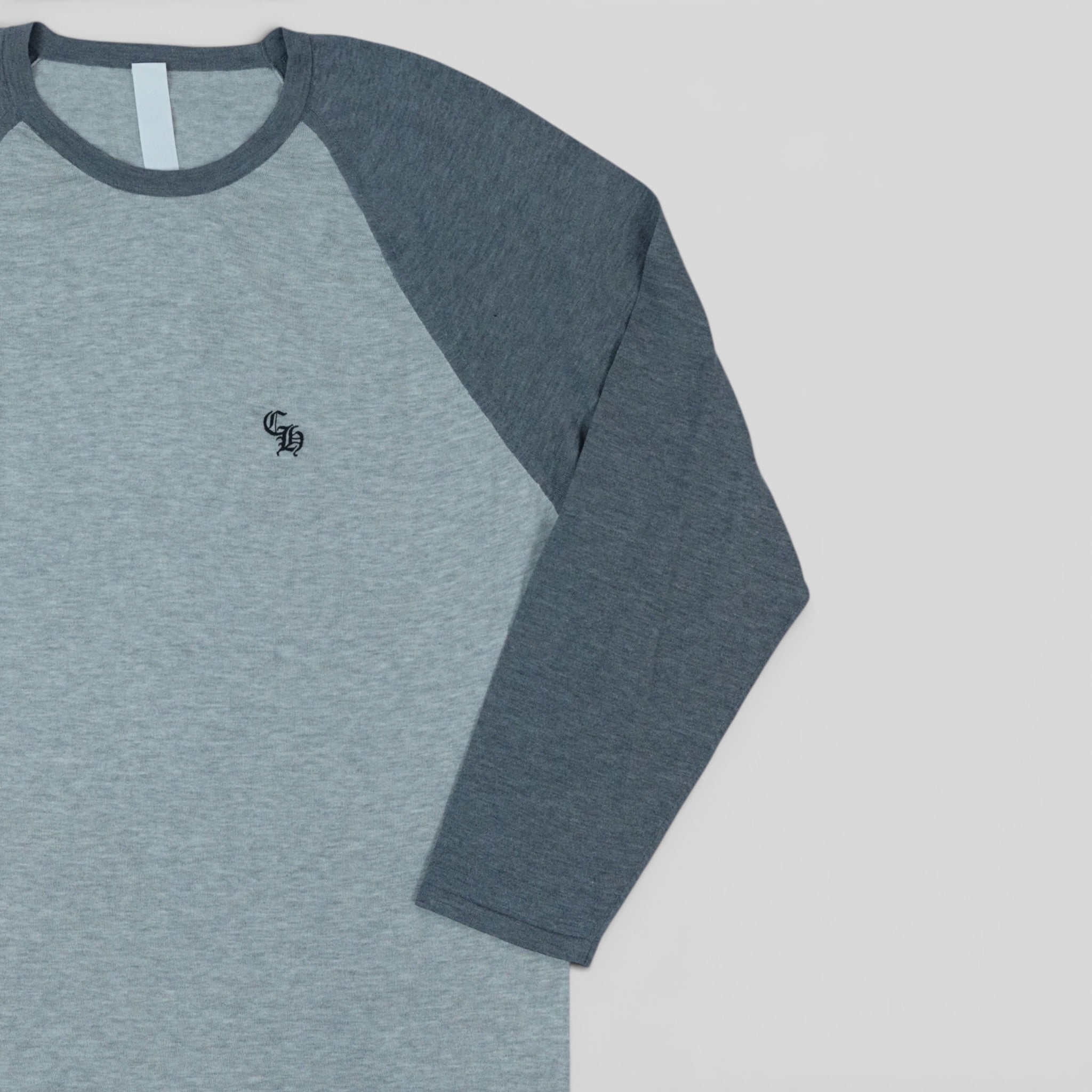Chrome Hearts Silk Blend Cross Patch Shirt in Grey