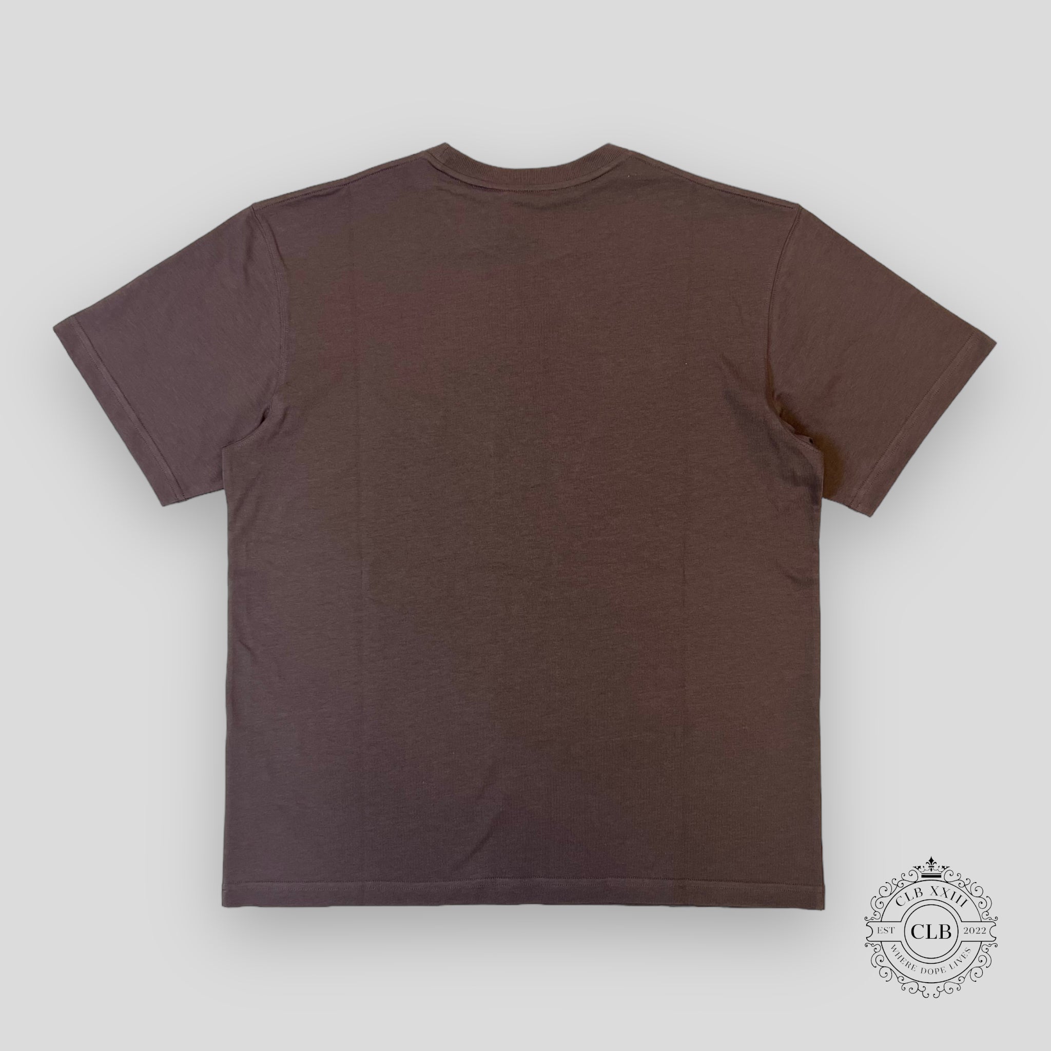 DIOR CD ICON T-SHIRT - DARK BROWN