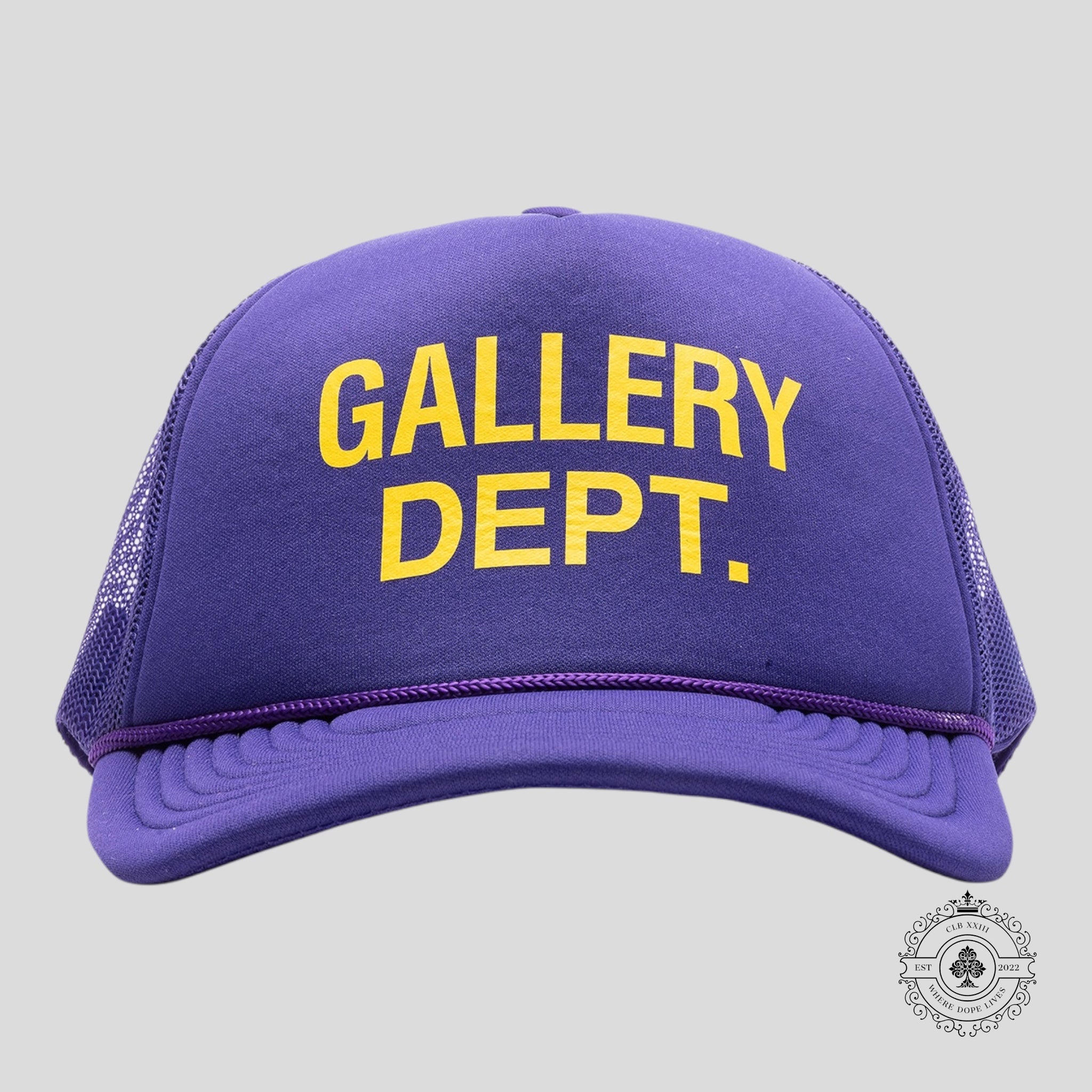 GALLERY DEPT. TRUCKER HAT - PURPLE