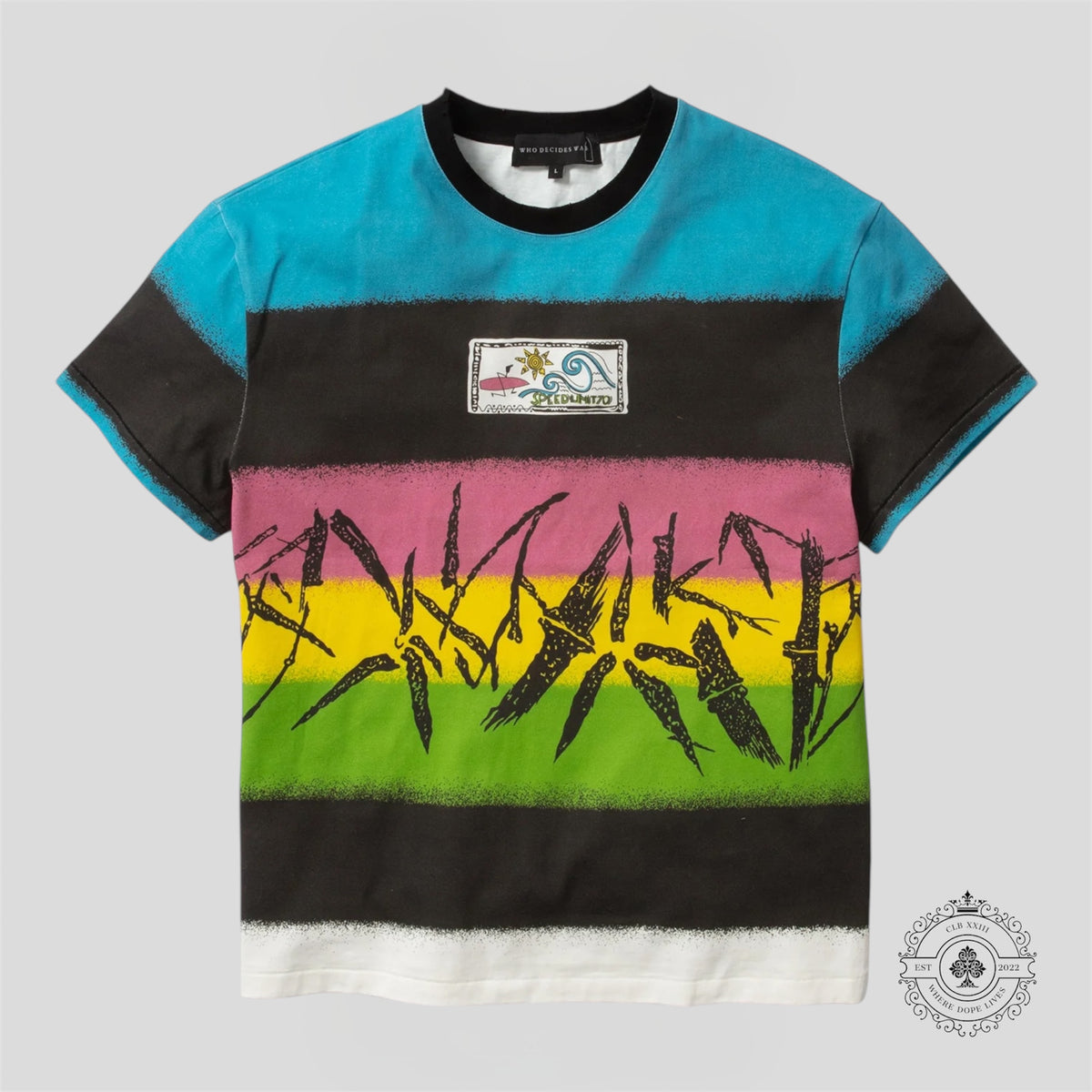 Who Decides War X Pale USA Cane Jersey