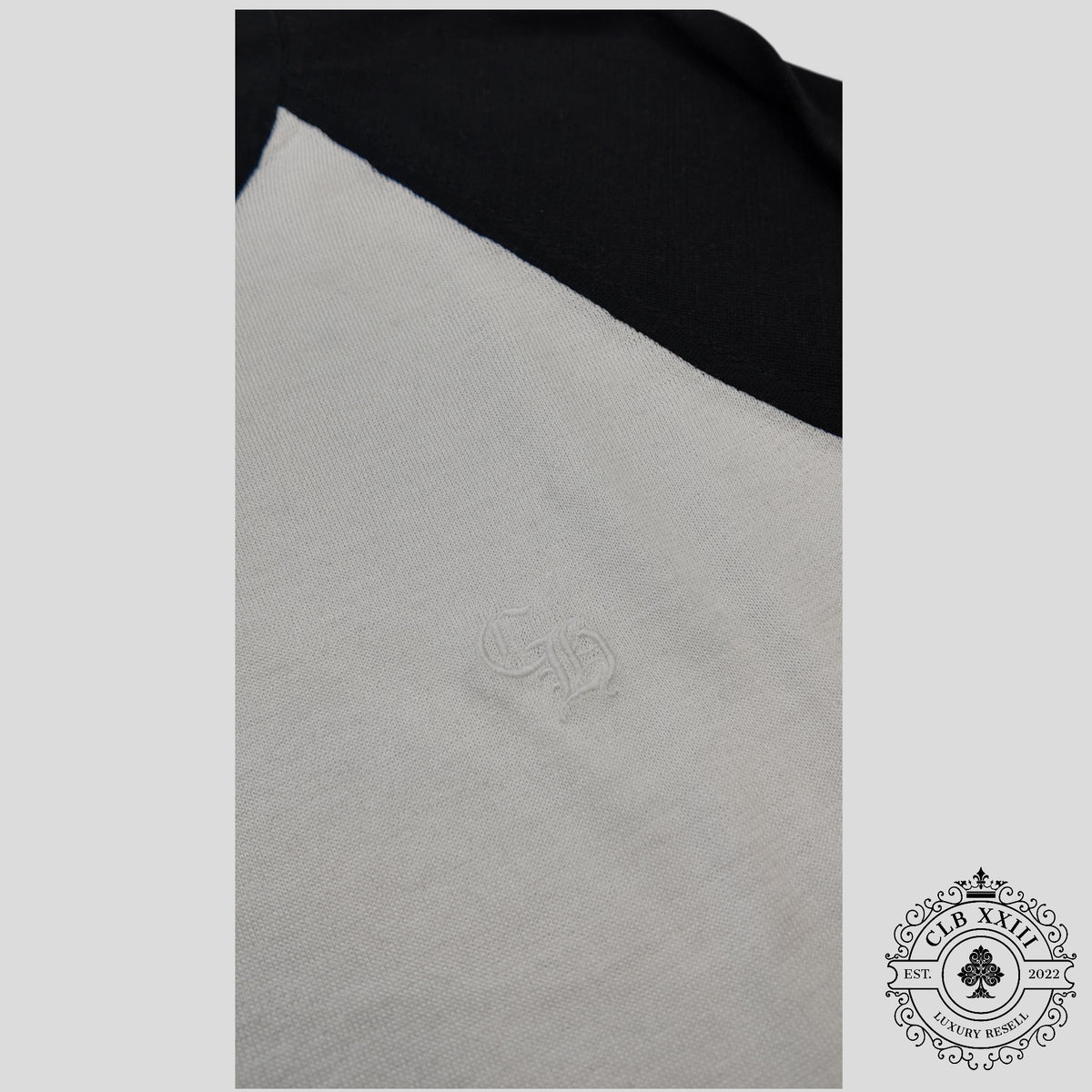 Chrome Hearts Silk Blend Cross Patch Shirt in White