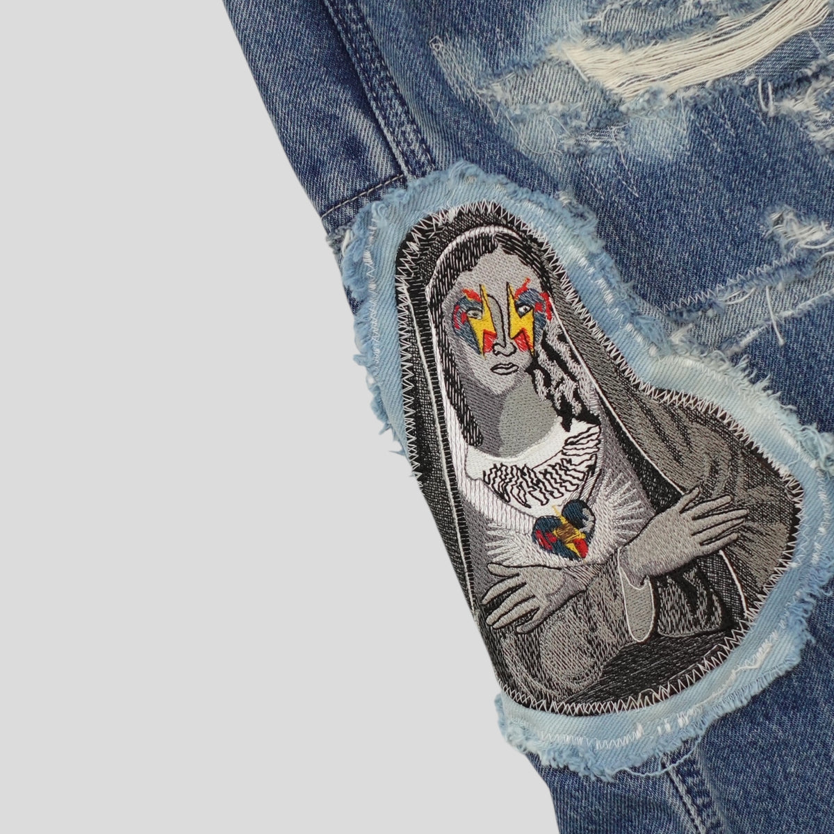 Blind Love Mary Patchwork Denim