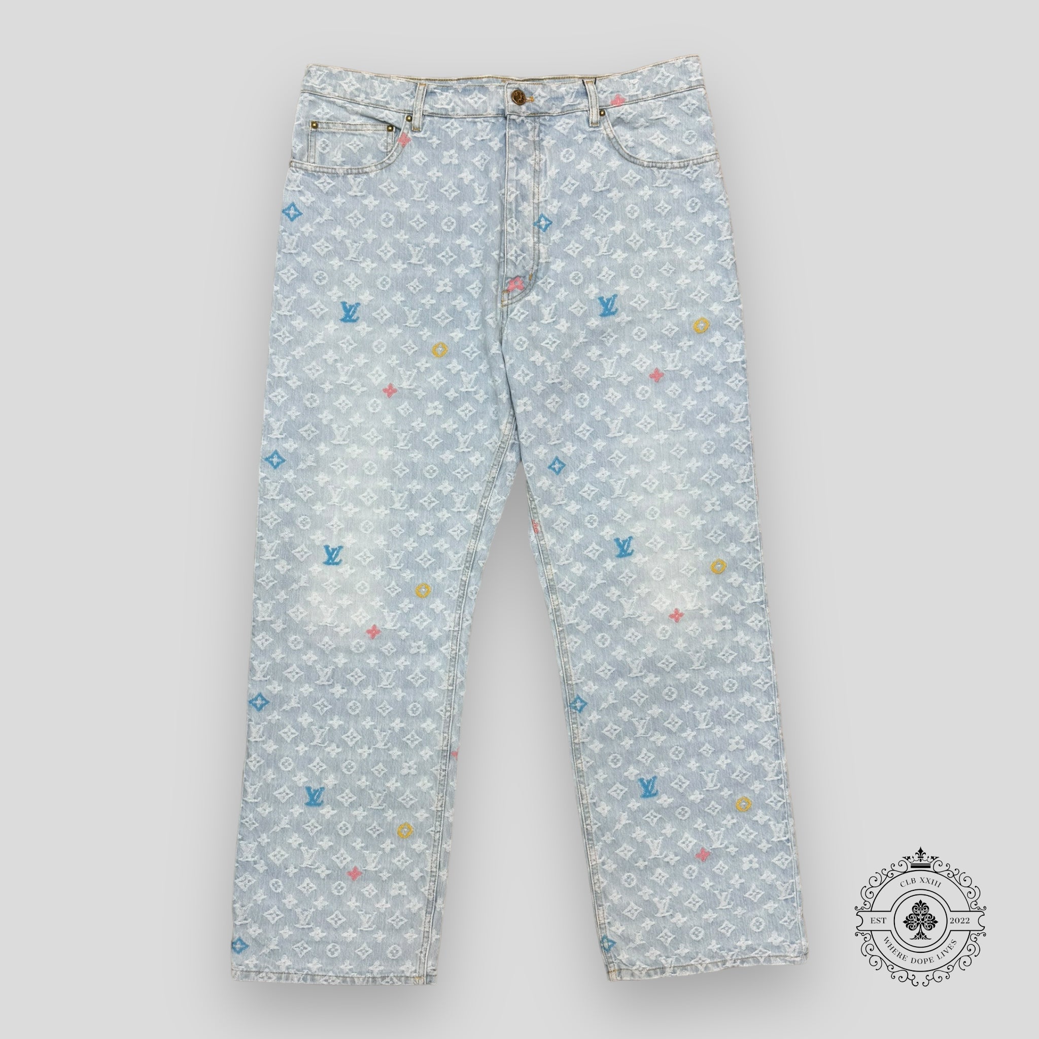 Louis Vuitton Monogram Denim Pants