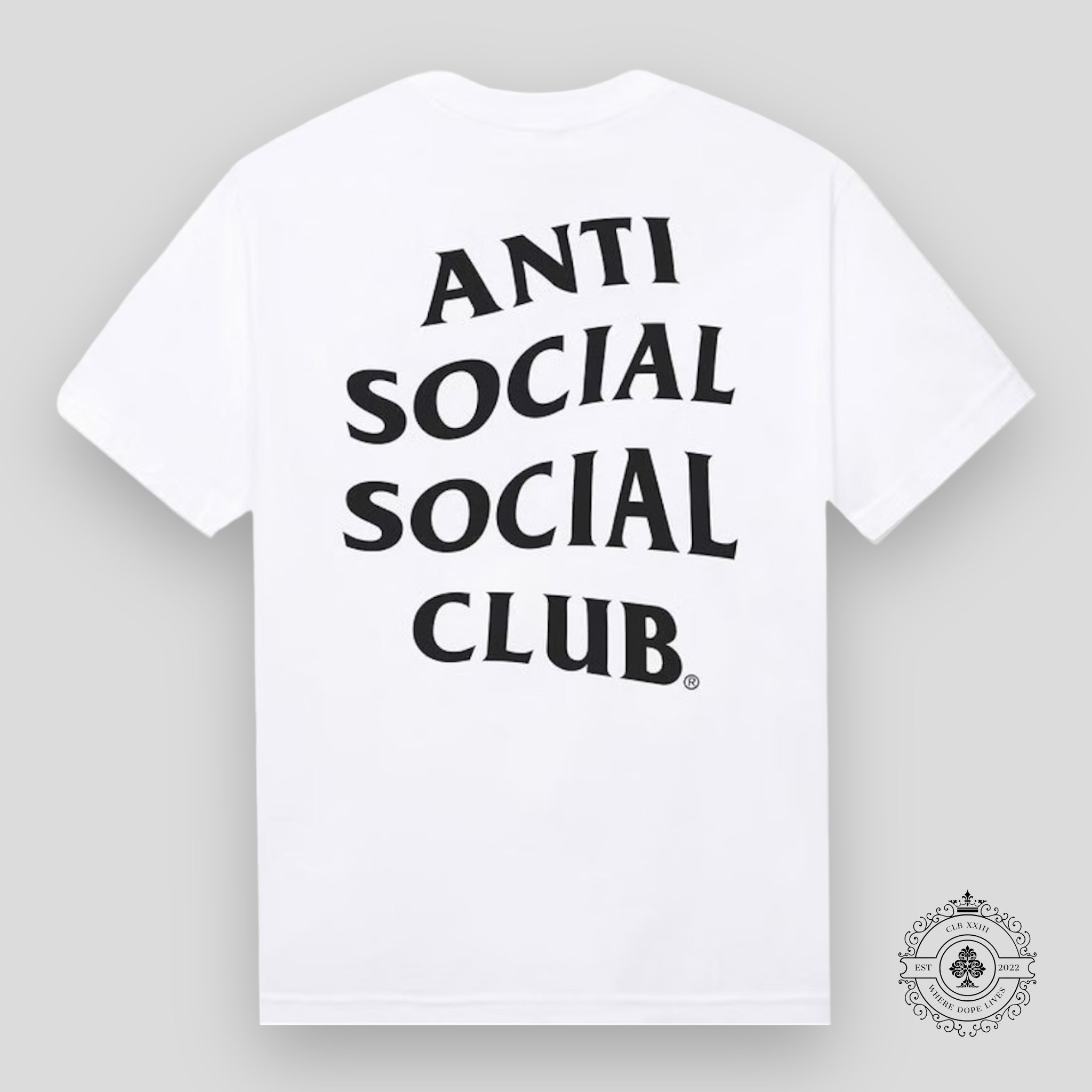 Anti Social Social Club Mind Game Tee in White