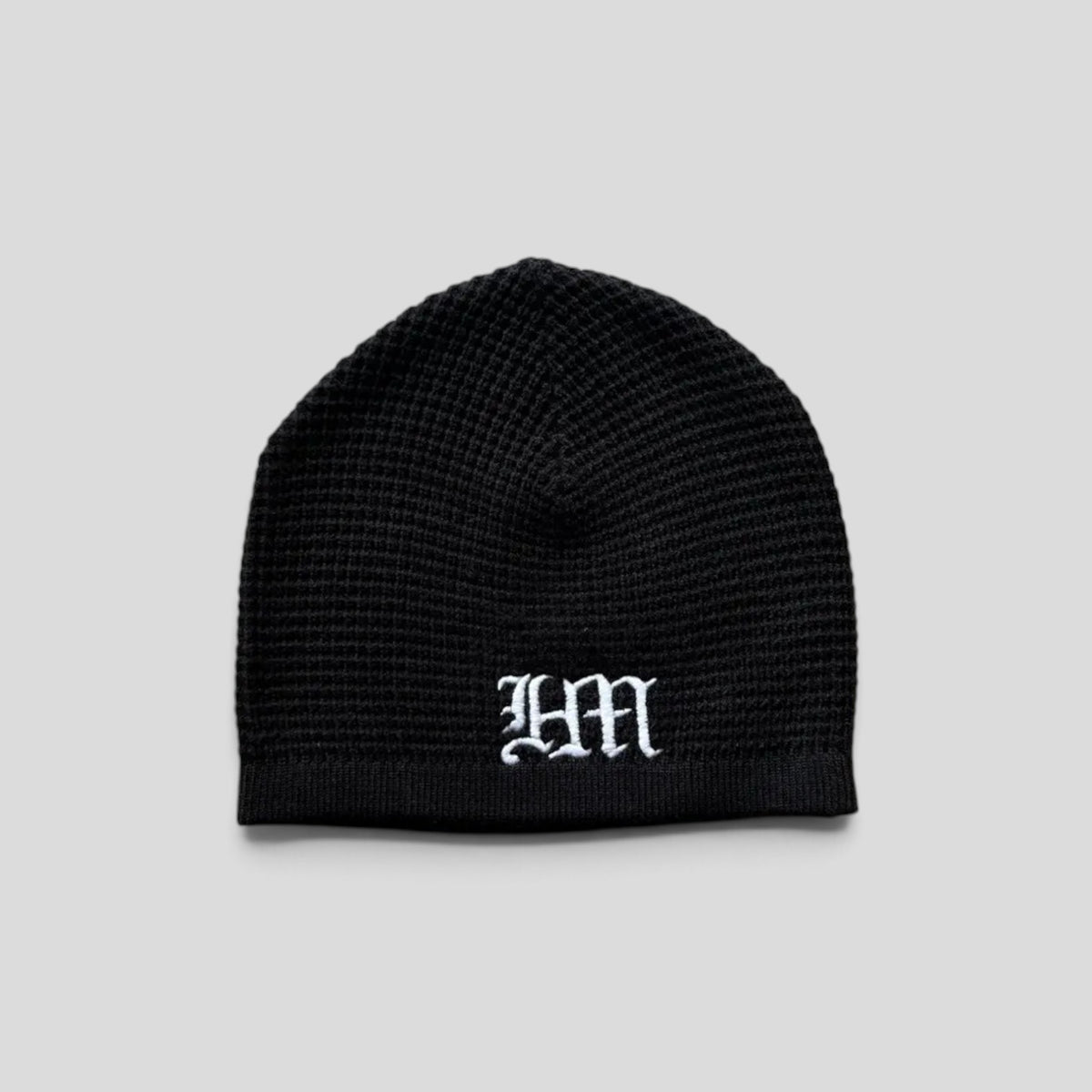 HMDD Old English Beanie in Black