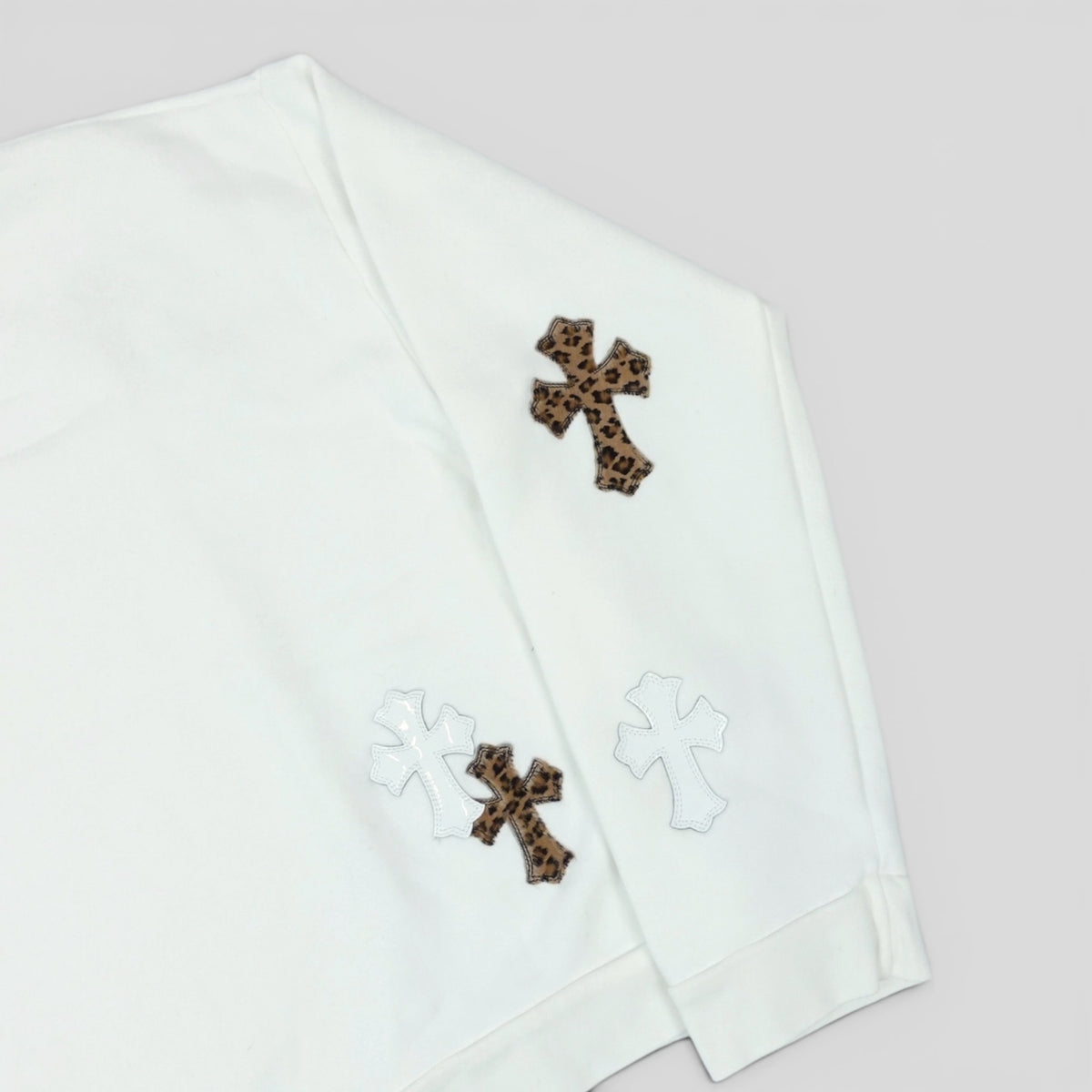 Chrome Hearts Leopard Patch Crewneck
