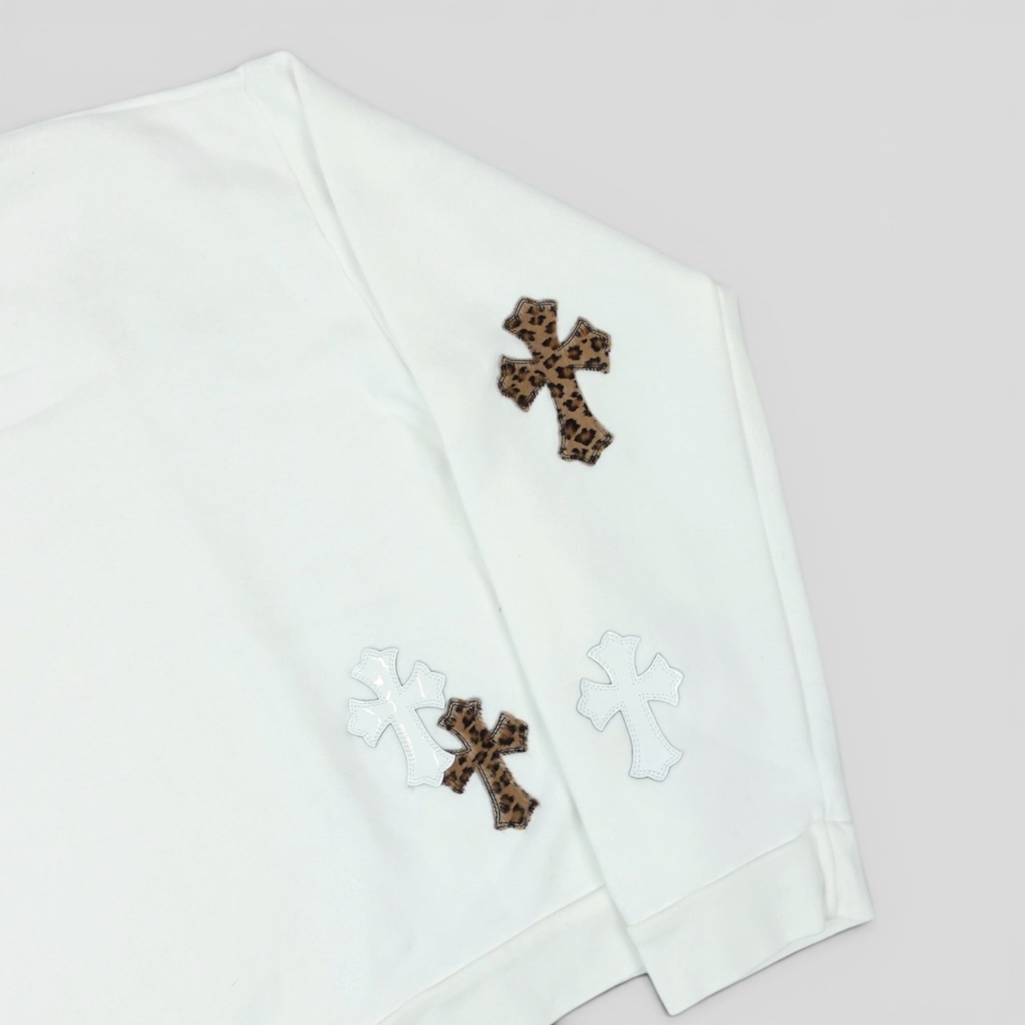Chrome Hearts Leopard Patch Crewneck