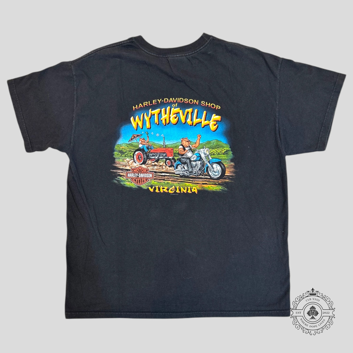 Harley Davidson 2006 Wytheville Tee in Black