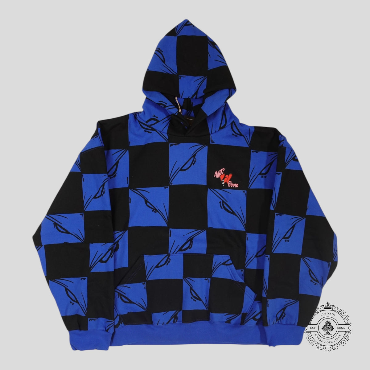 Anti Promo Matty Boy 99 Eyes Hoodie in Blue