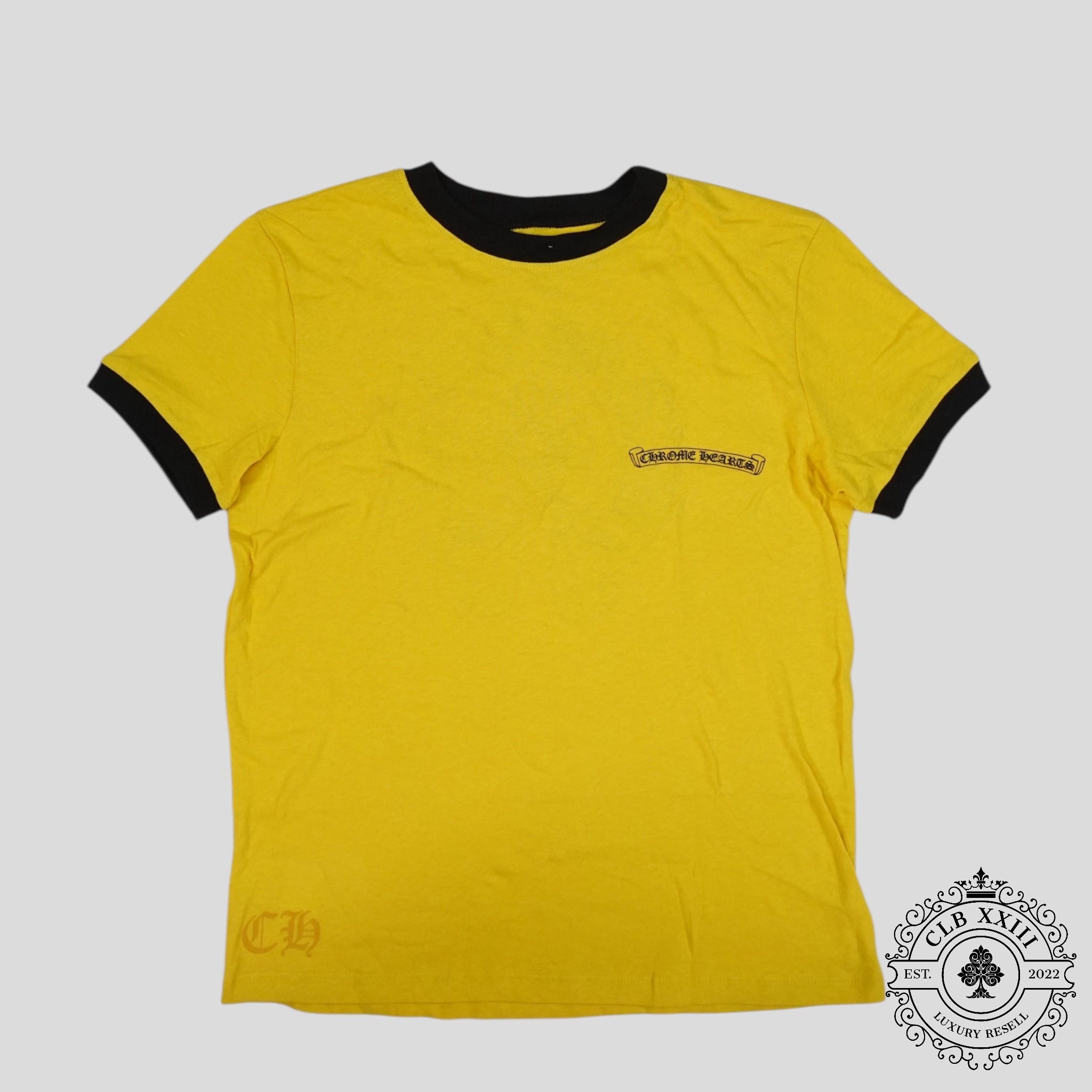 Chrome Hearts Roller Skate Women's Tee in Yellow