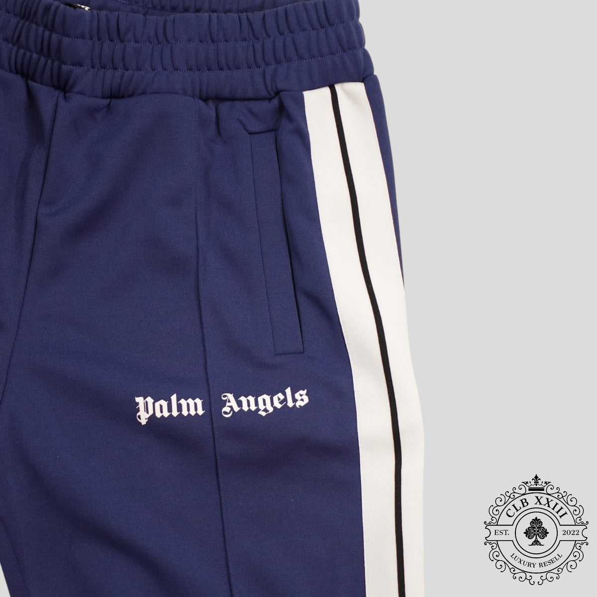 Palm Angels Classic Track Pants in Navy