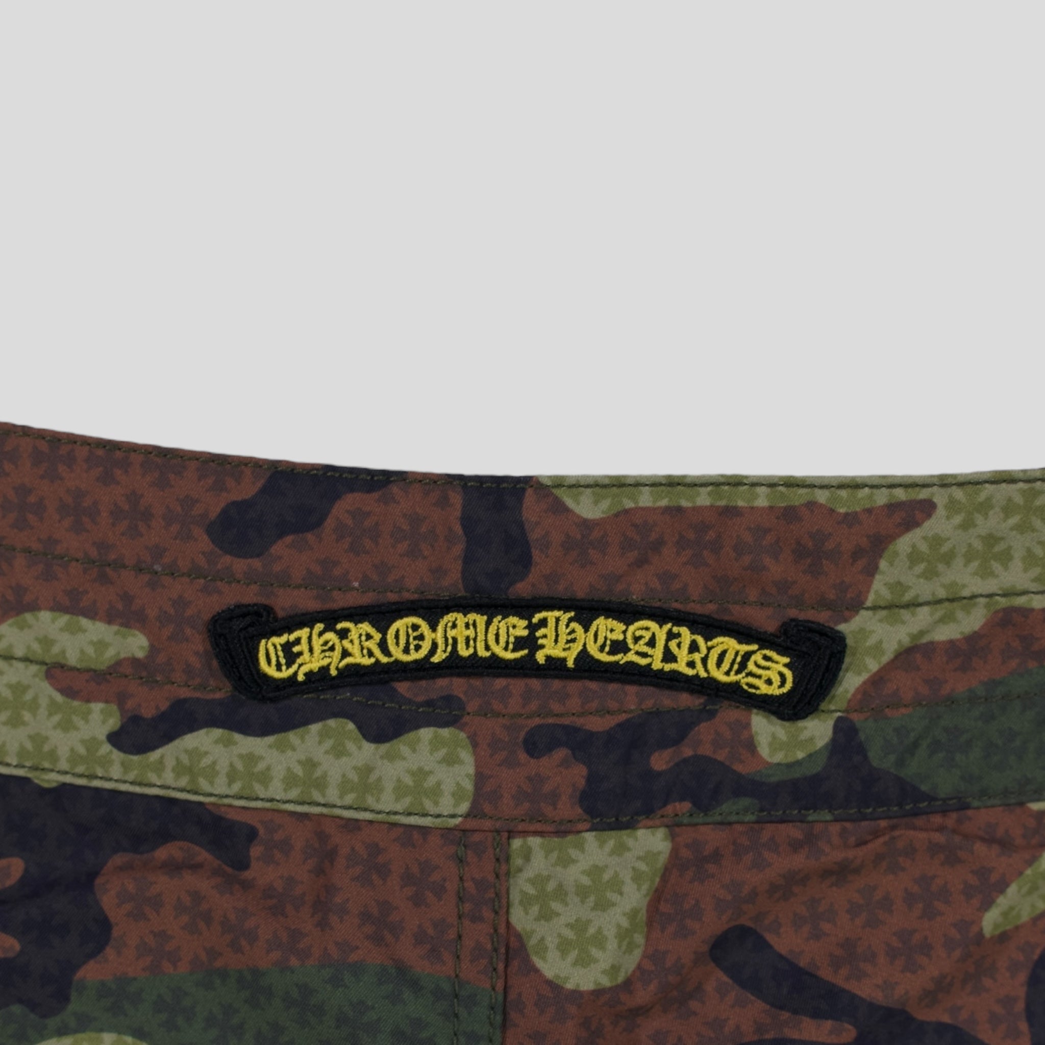 Chrome Hearts Board Shorts in Camo
